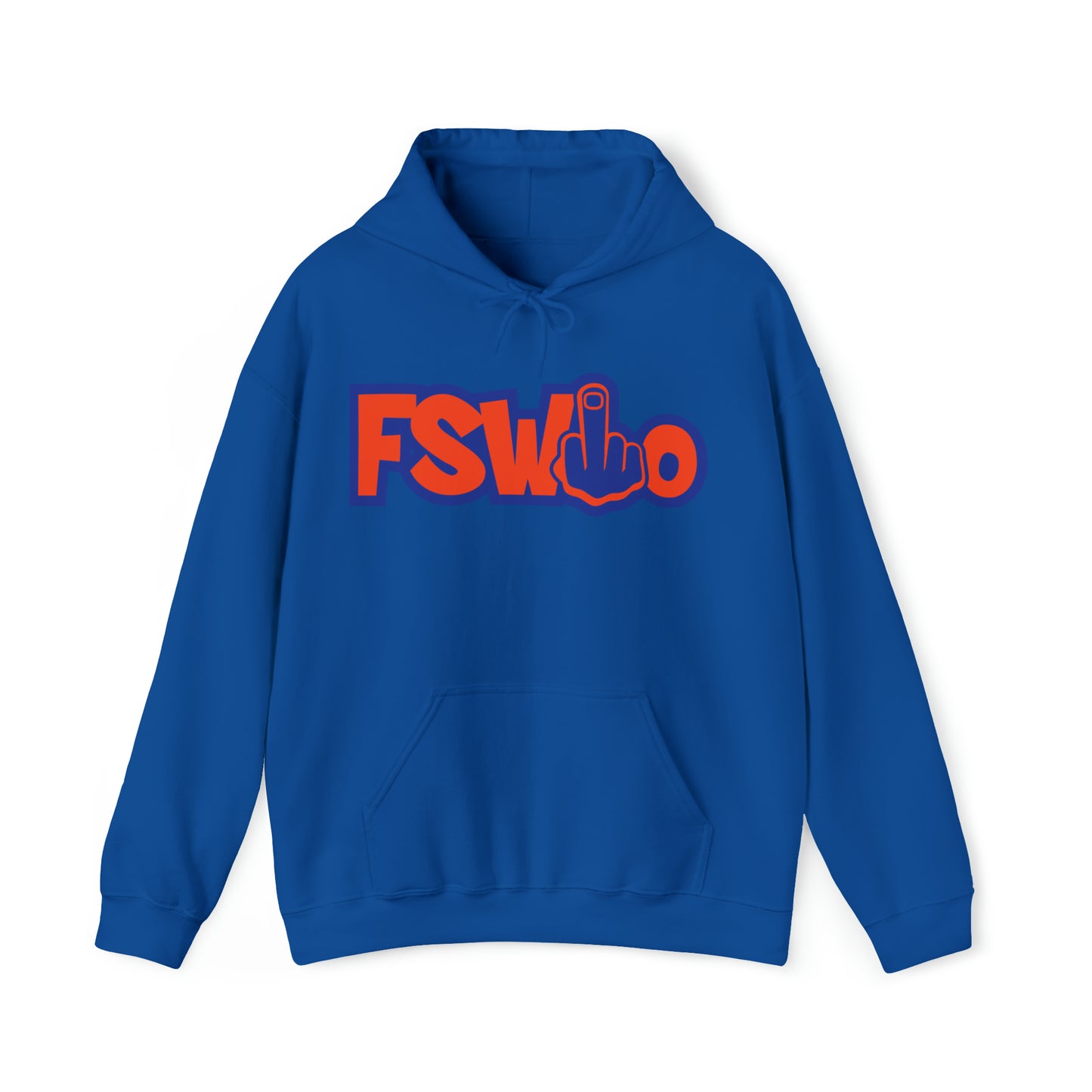 Unisex Heavy Blend™ Hooded Sweatshirt FSWho w/Blue Finger