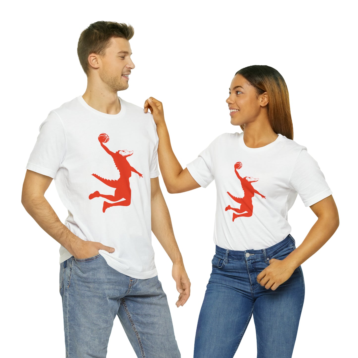 Unisex Jersey Short Sleeve Tee ChompMan (Orange)