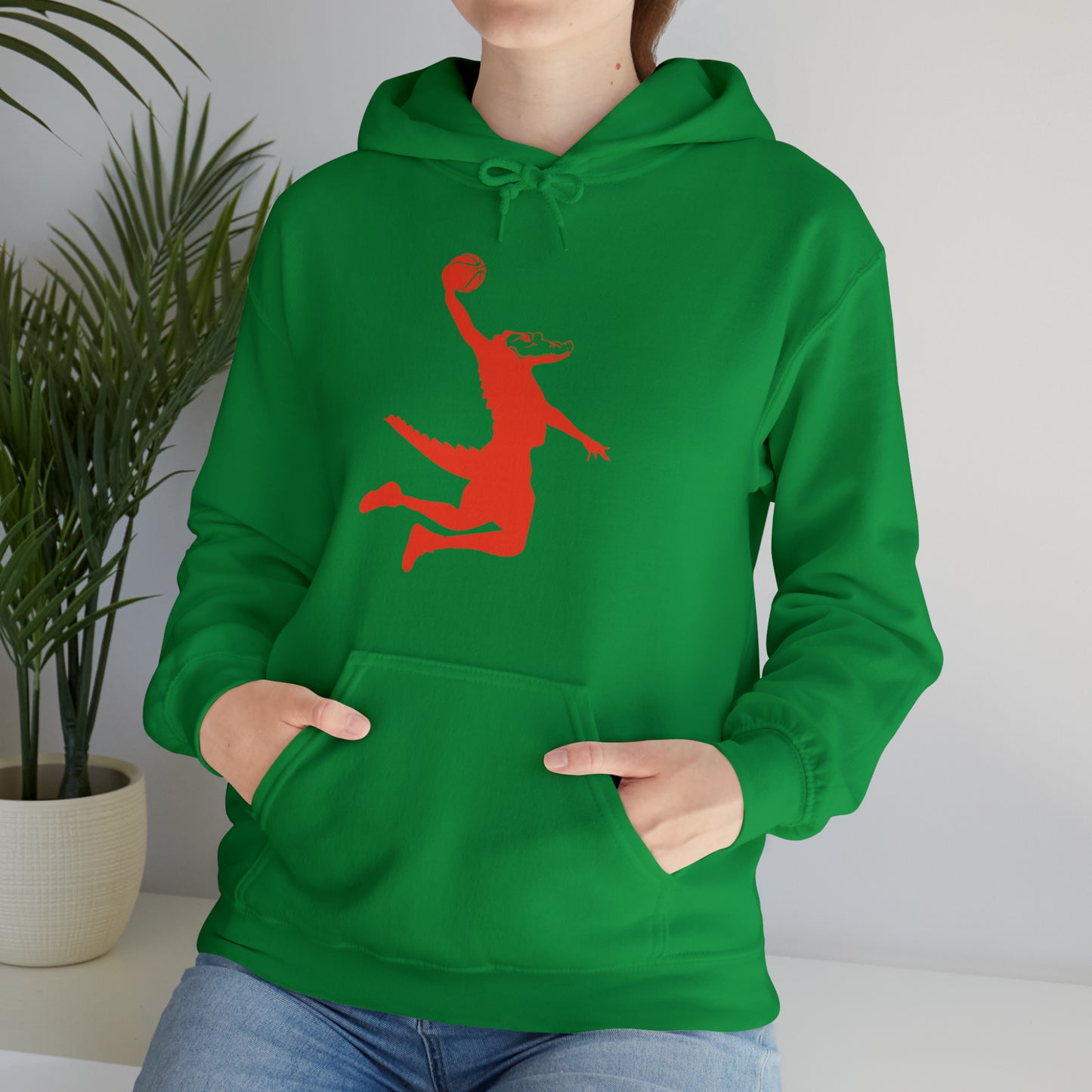 ChompMan Basketball (V6) Unisex Heavy Blend™ Hooded Sweatshirt