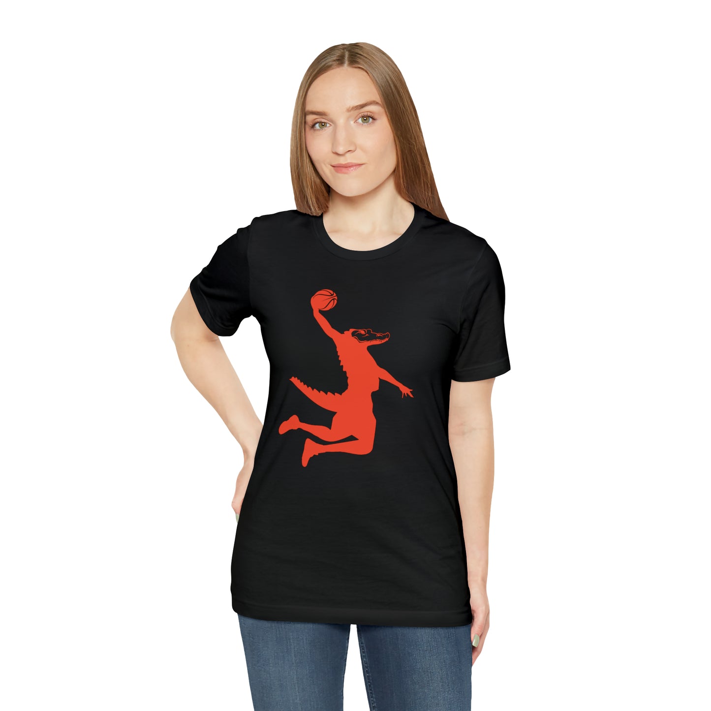 Unisex Jersey Short Sleeve Tee ChompMan (Orange)