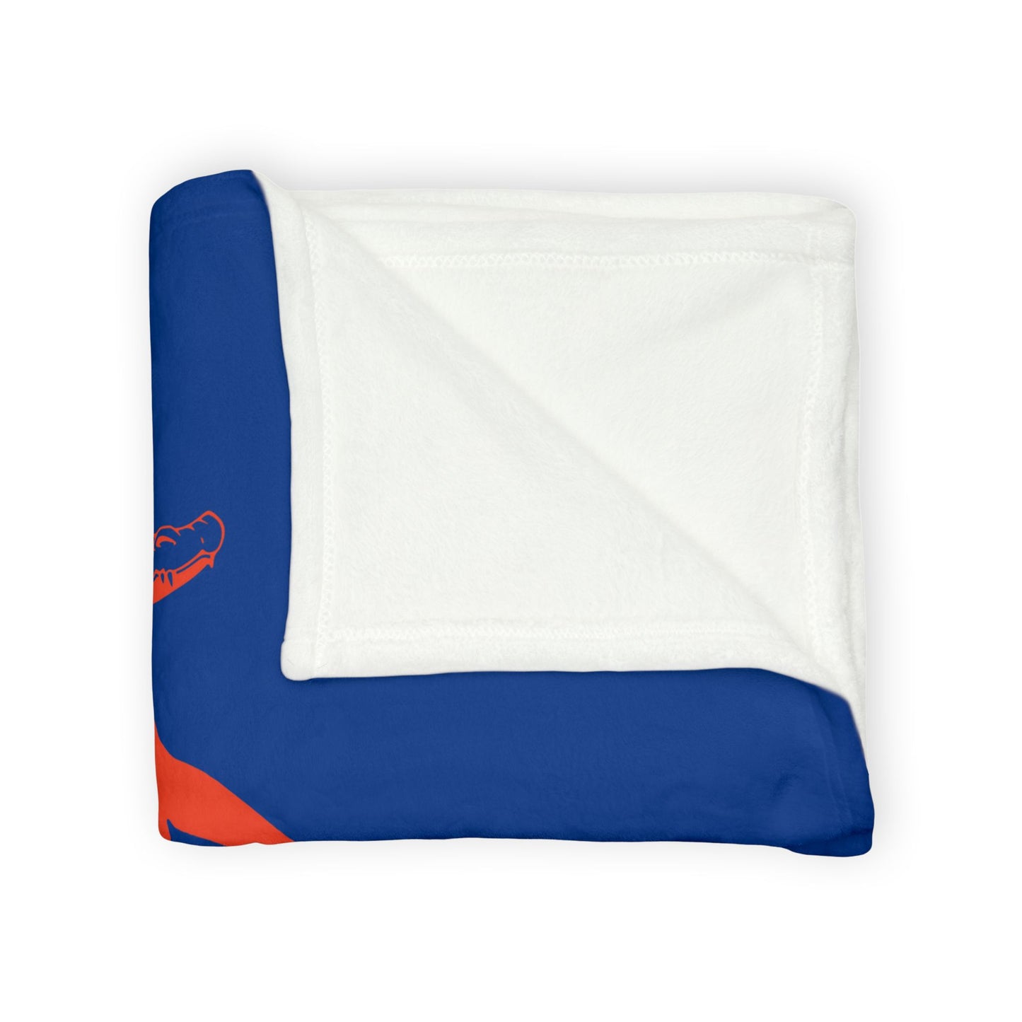 ChompMan Basketball (V6 / Blue) Soft Polyester Blanket