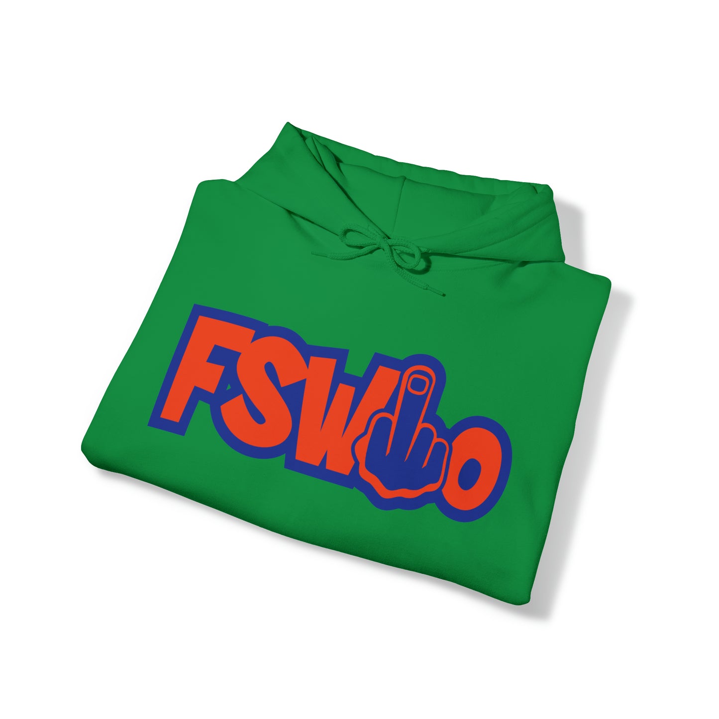 Unisex Heavy Blend™ Hooded Sweatshirt FSWho w/Blue Finger