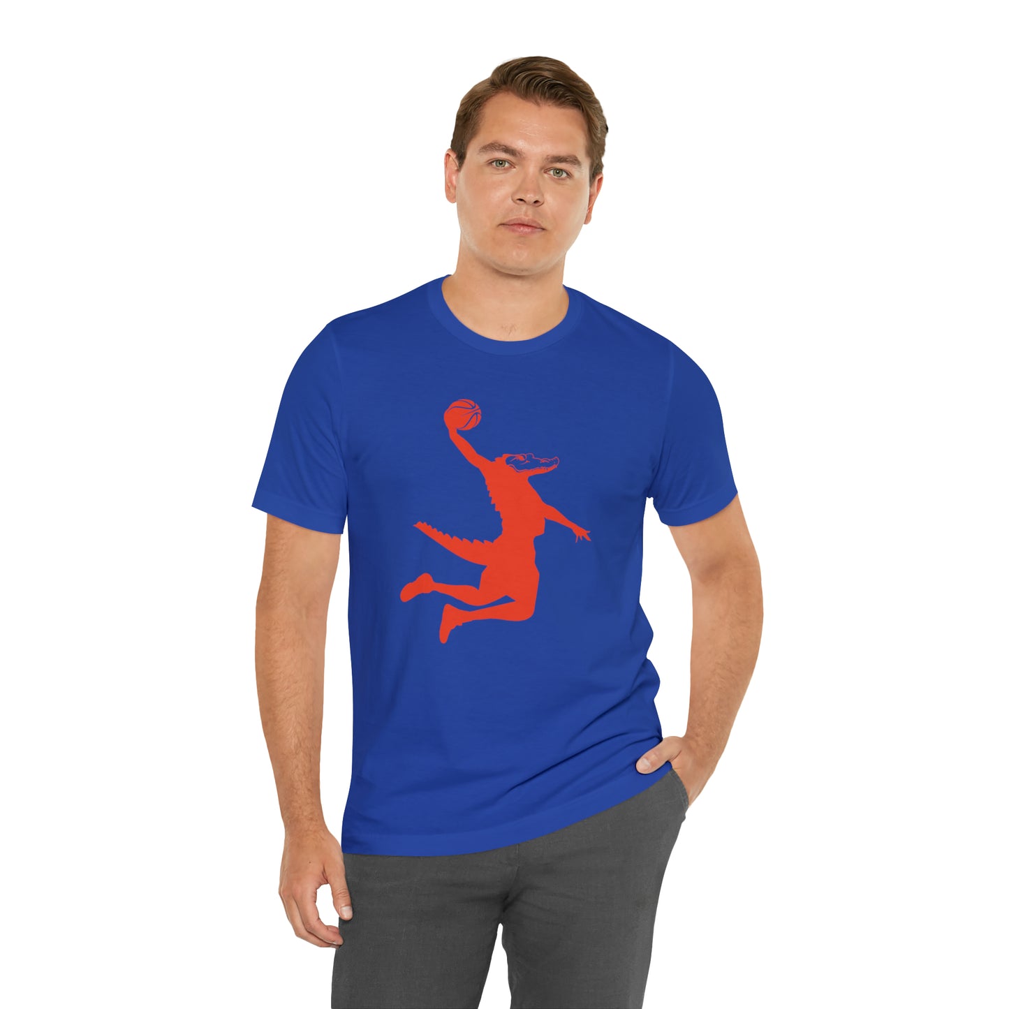 Unisex Jersey Short Sleeve Tee ChompMan (Orange)