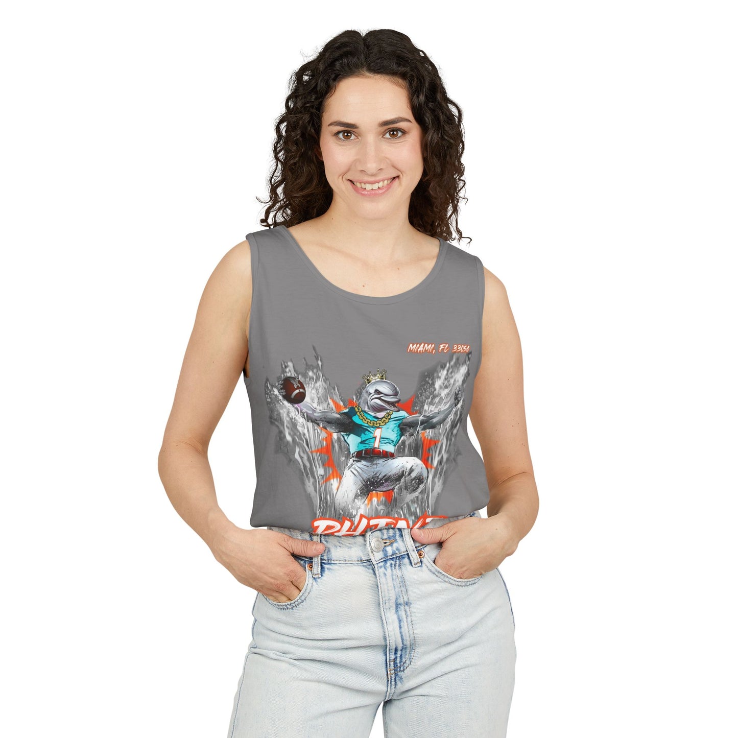Phinz Up (V3) Unisex Garment-Dyed Tank Top