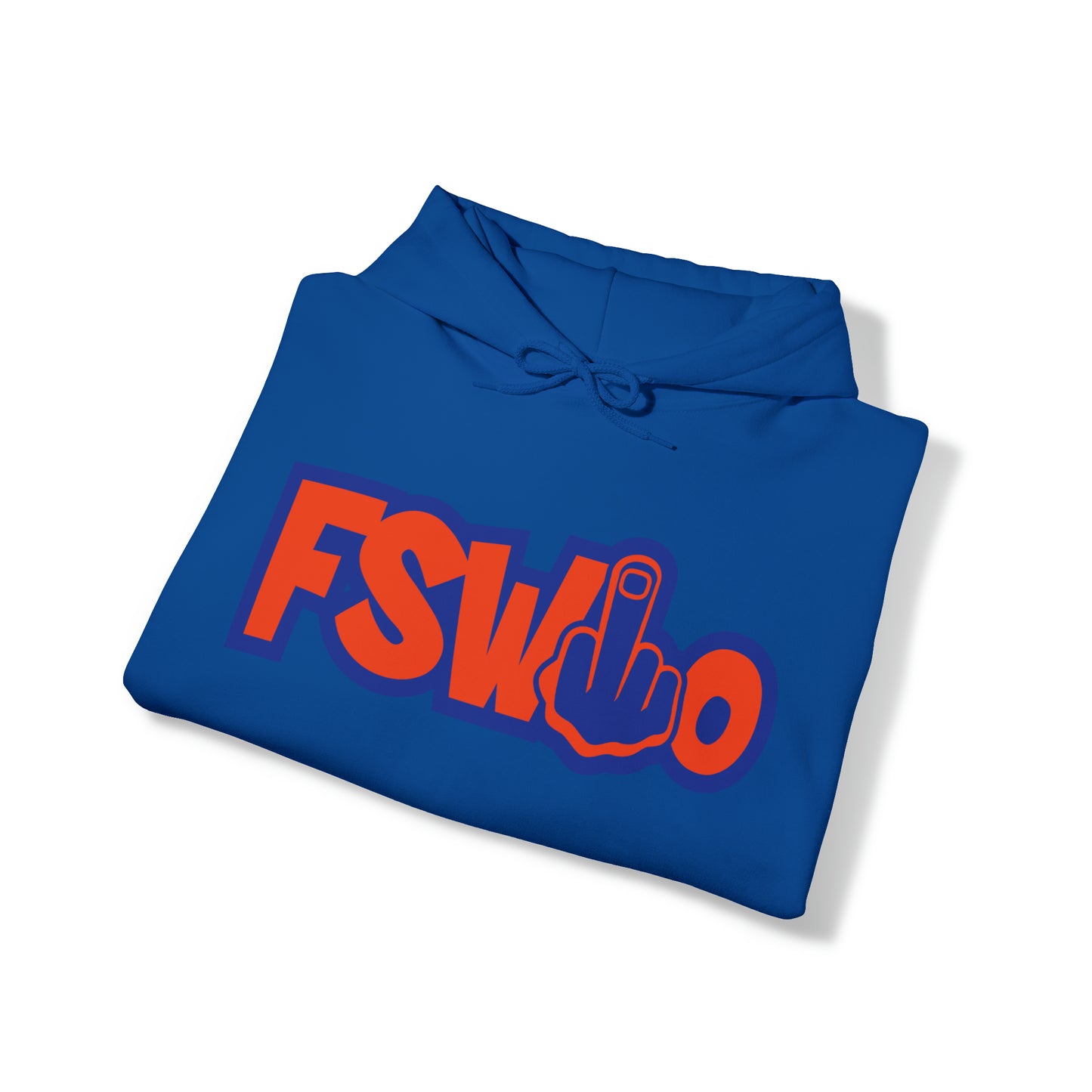 Unisex Heavy Blend™ Hooded Sweatshirt FSWho w/Blue Finger