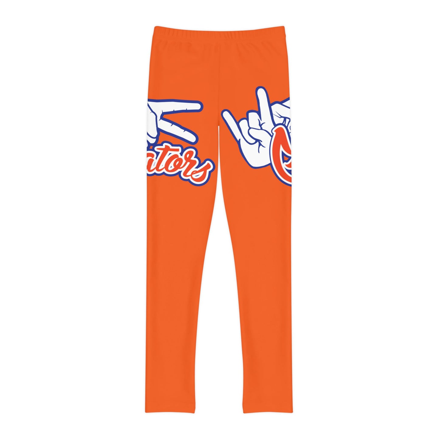 UF Gators (V3) Youth Full-Length Leggings (AOP)