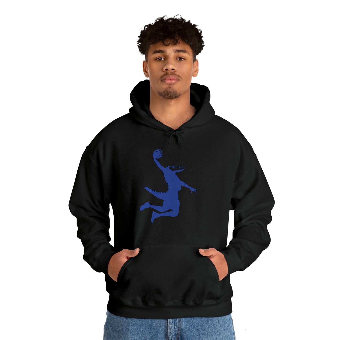 Unisex Heavy Blend™ Hooded Sweatshirt ChompMan (Blue)