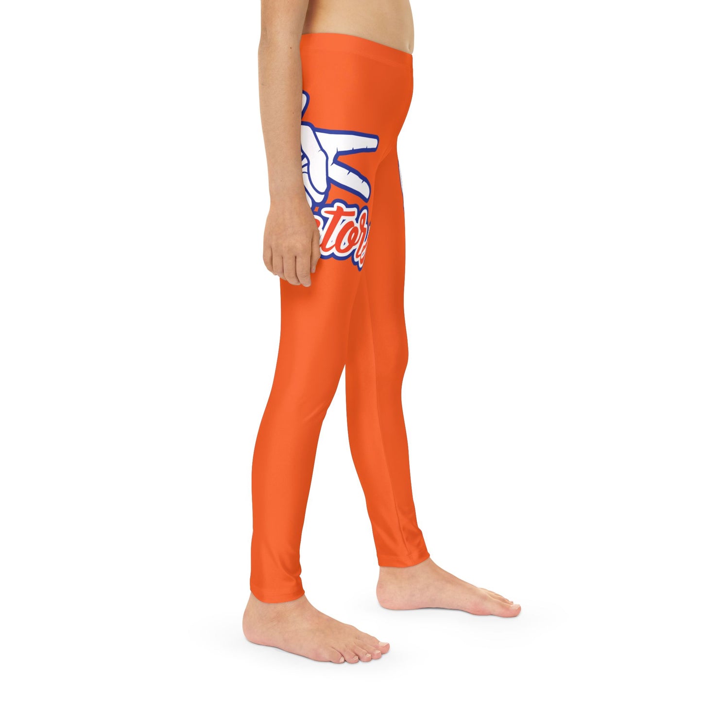 UF Gators (V3) Youth Full-Length Leggings (AOP)
