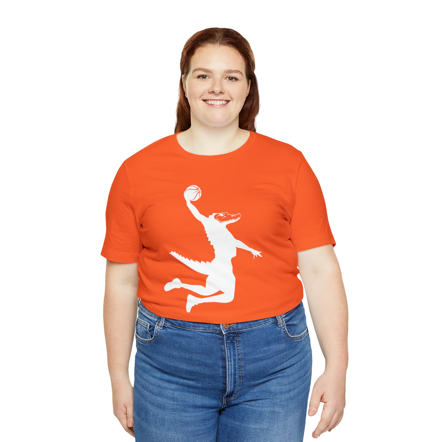 Unisex Jersey Short Sleeve Tee ChompMan (White)