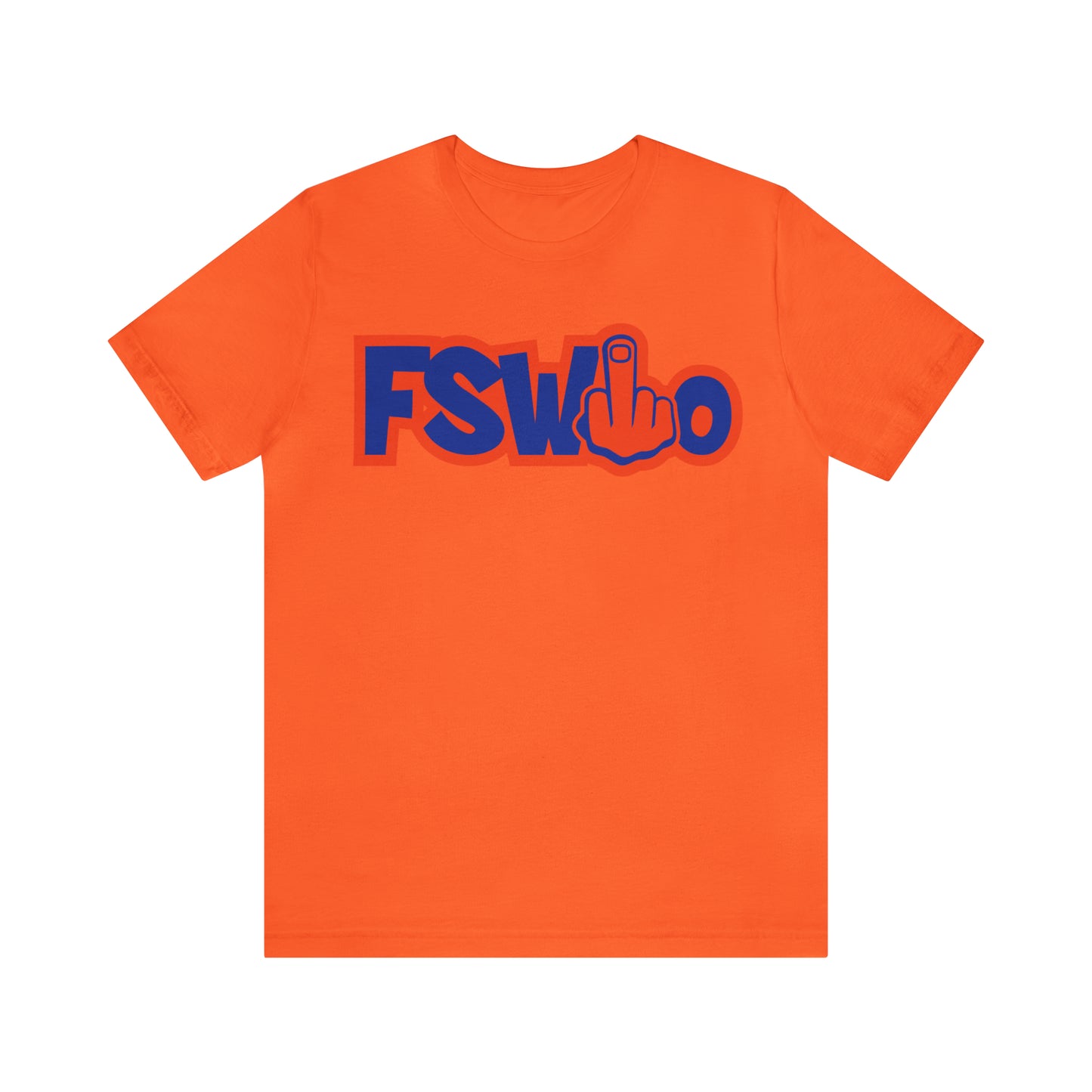 Unisex Jersey Short Sleeve Tee FSWho w/ Orange Finger