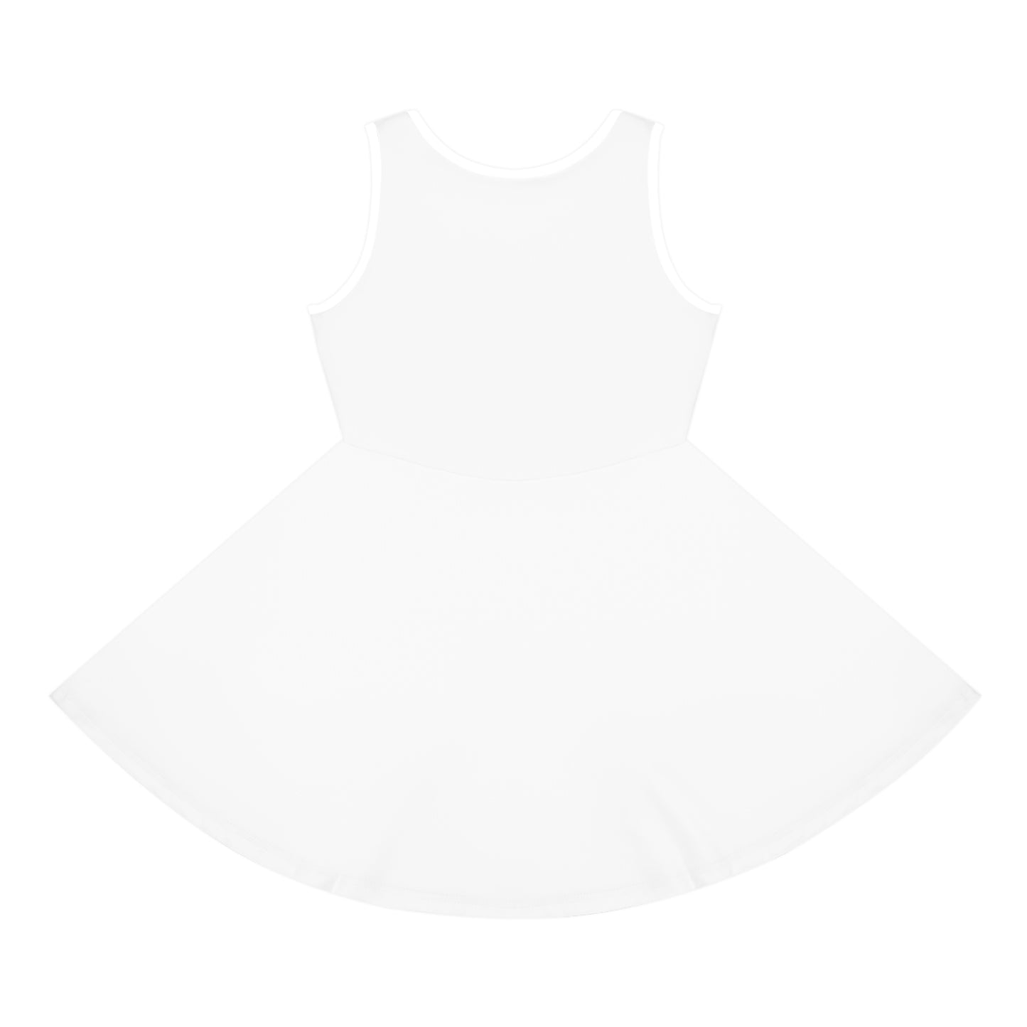 ChompMan Basketball (V1) Girls' Sleeveless Sundress (AOP)