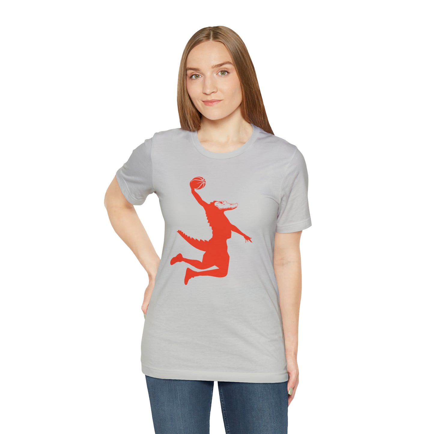 Unisex Jersey Short Sleeve Tee ChompMan (Orange)