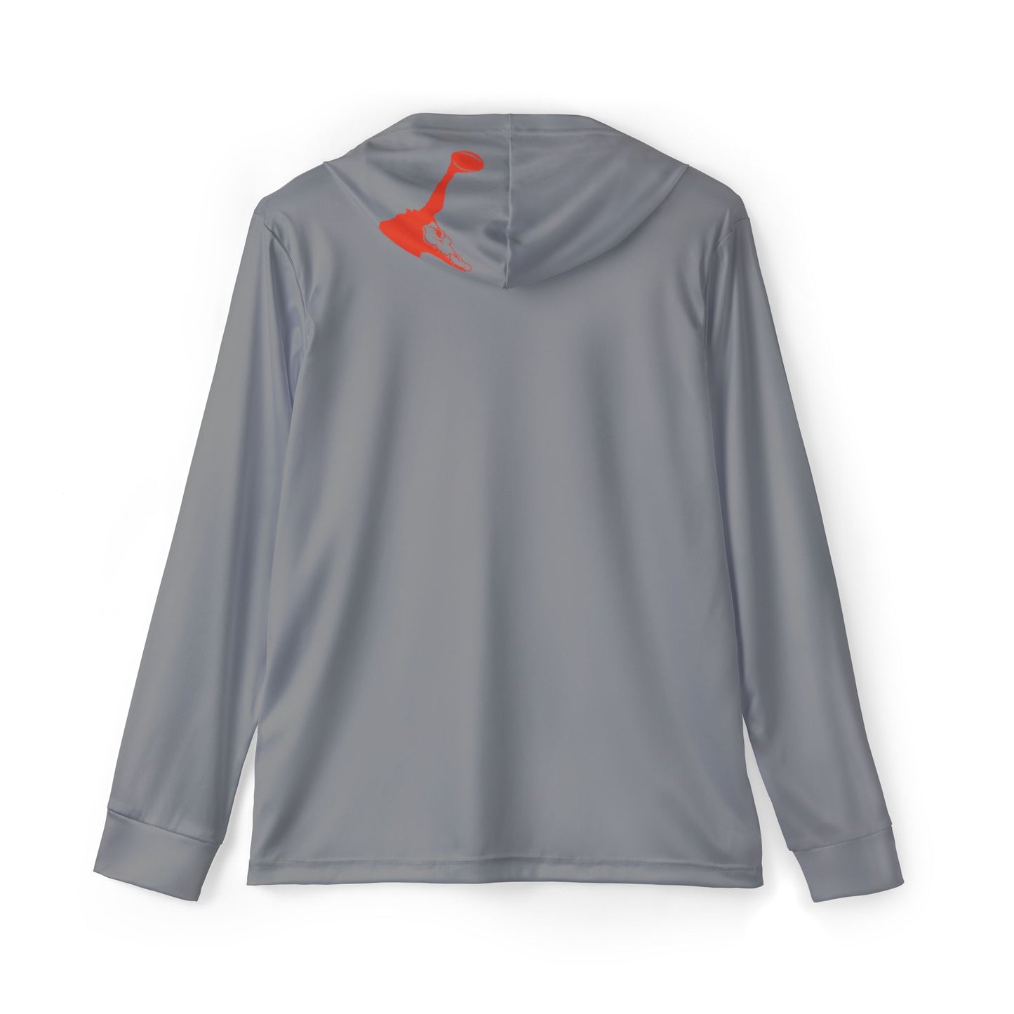 ChompMan Football (V2 / Grey) Men's Sports Warmup Hoodie (AOP)