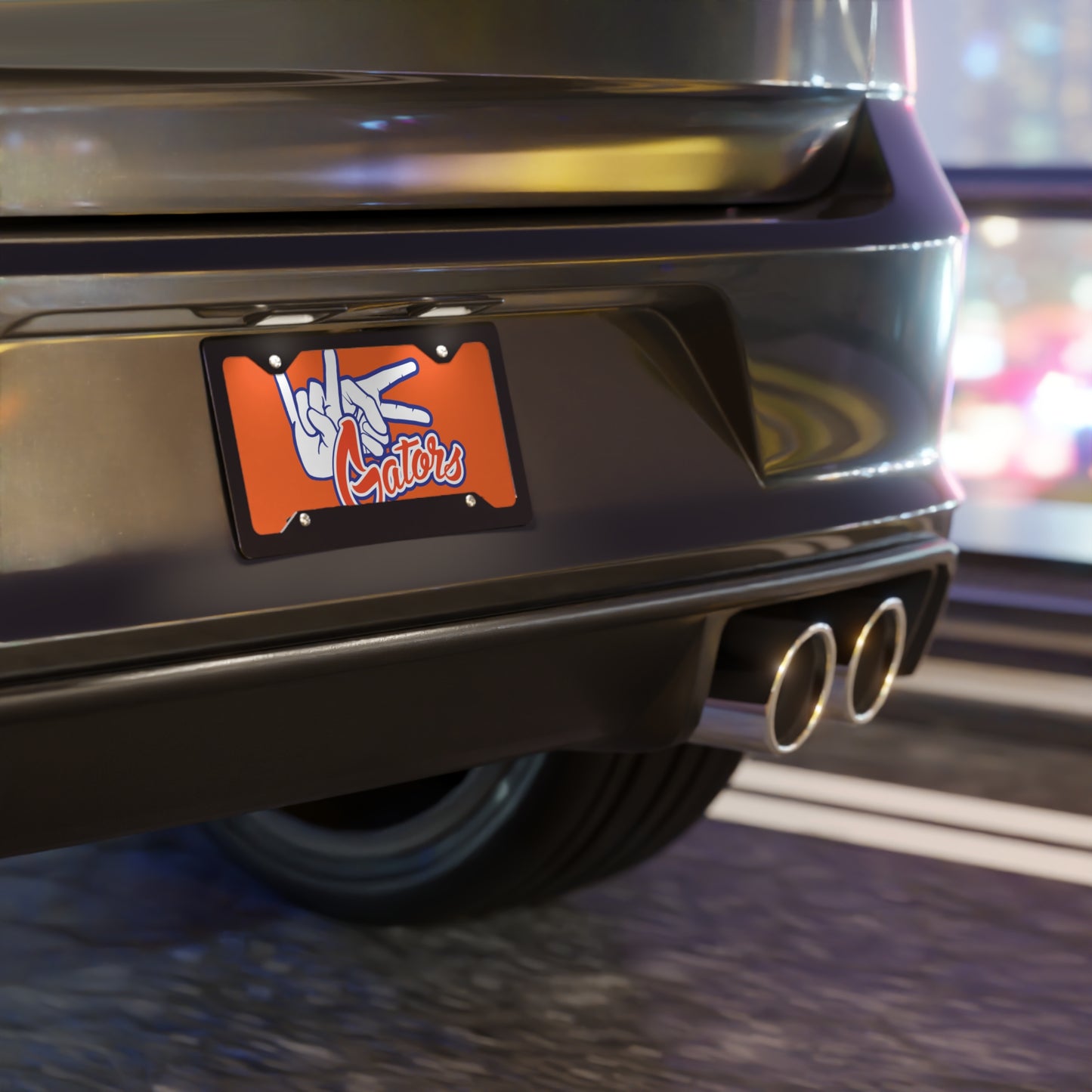UF Gators (V3) Vanity Plate