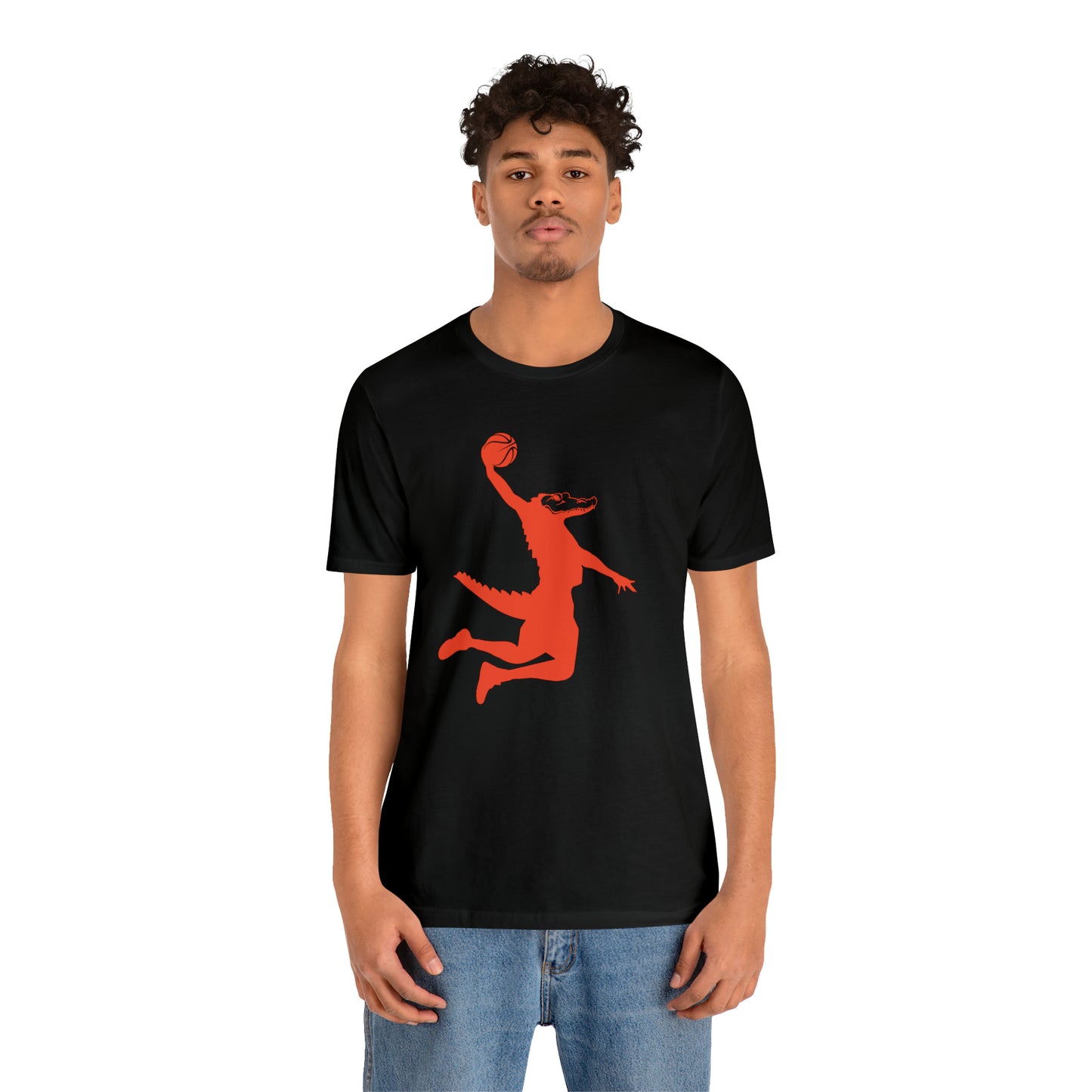 Unisex Jersey Short Sleeve Tee ChompMan (Orange)