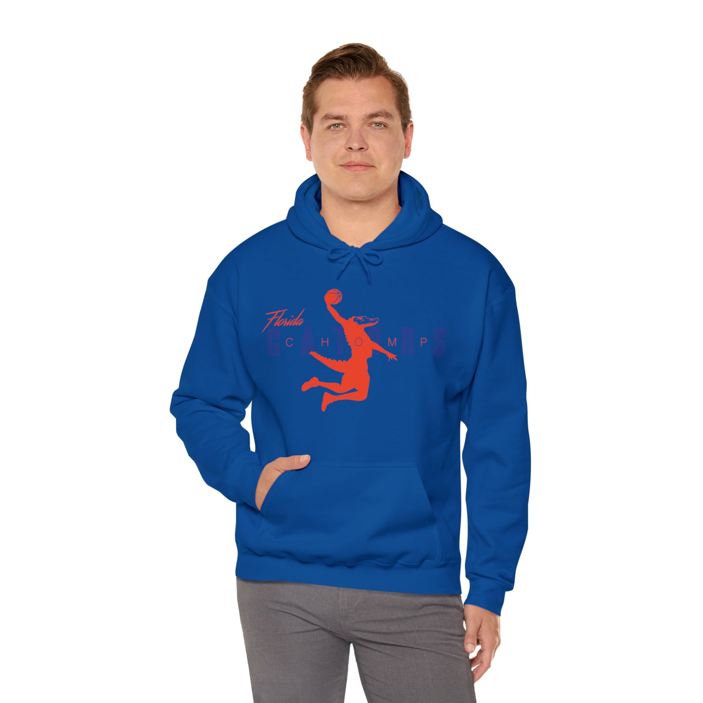 ChompMan Basketball (V2) Unisex Heavy Blend™ Hooded Sweatshirt