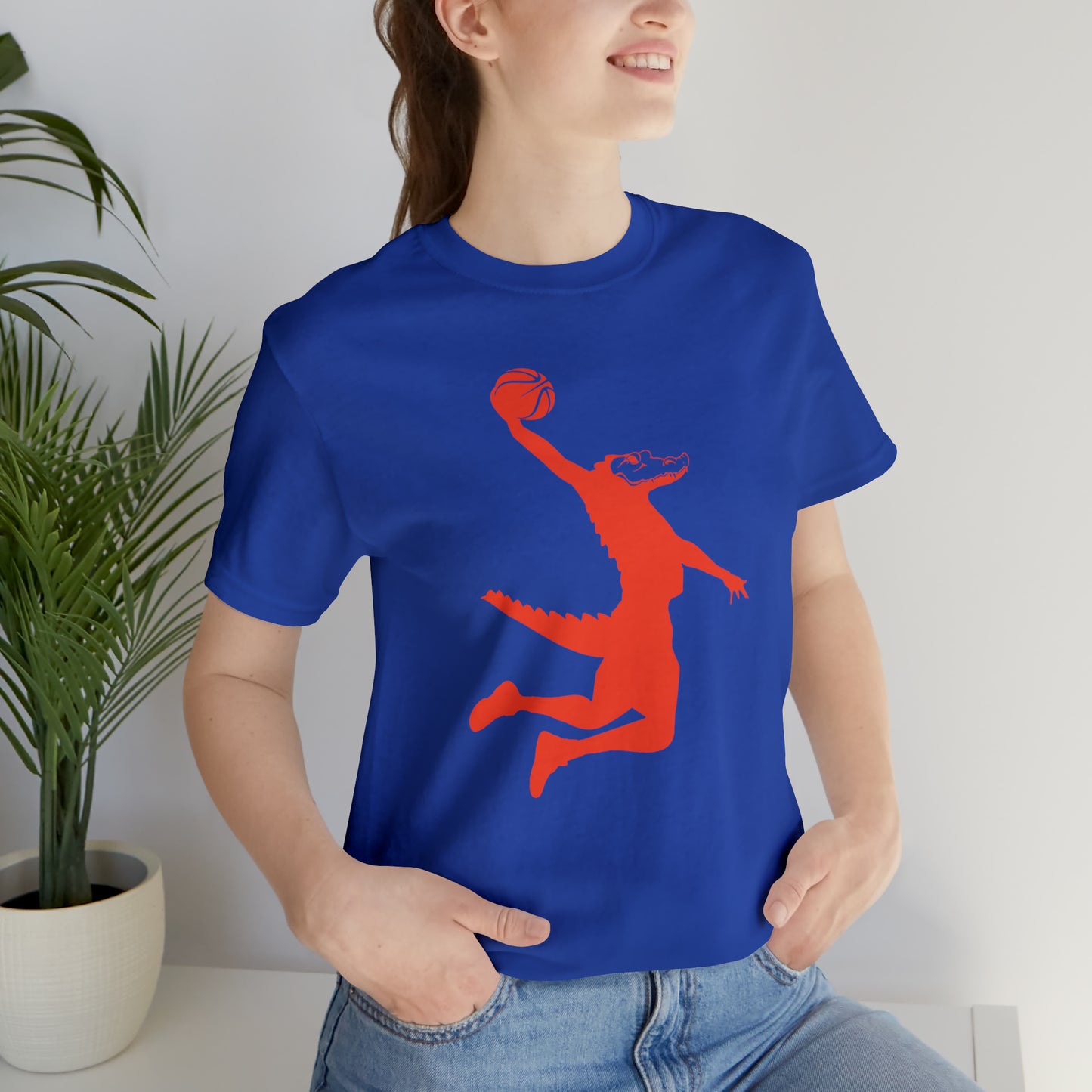 Unisex Jersey Short Sleeve Tee ChompMan (Orange)