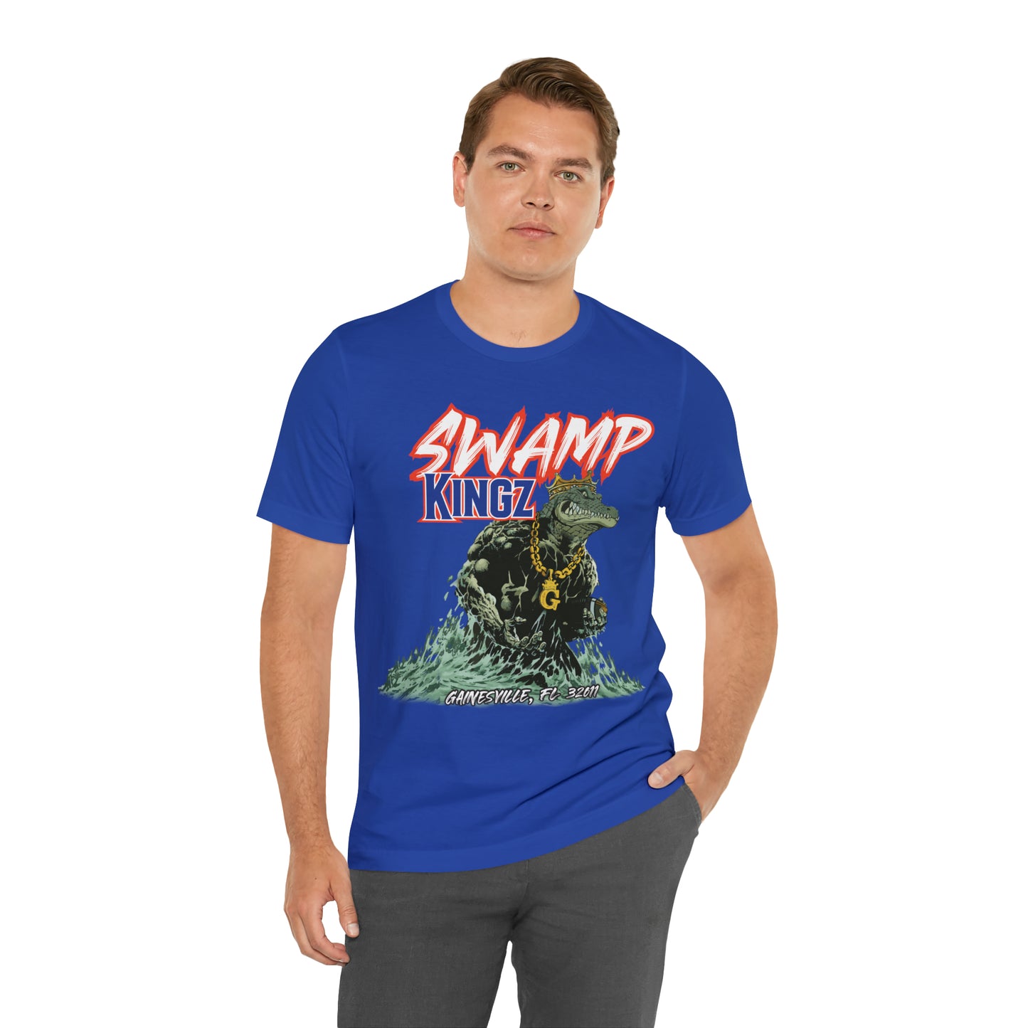 Swamp Kingz (V1) Unisex Jersey Short Sleeve Tee