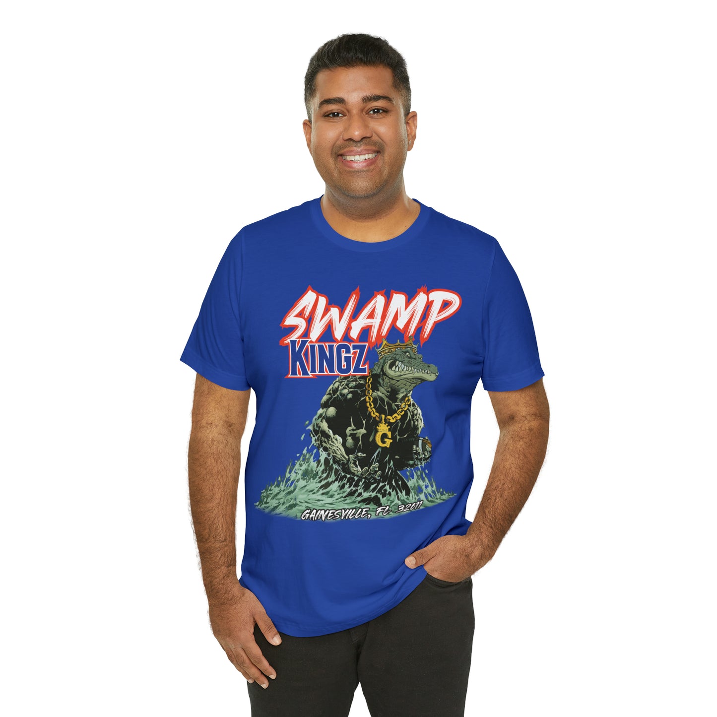 Swamp Kingz (V1) Unisex Jersey Short Sleeve Tee