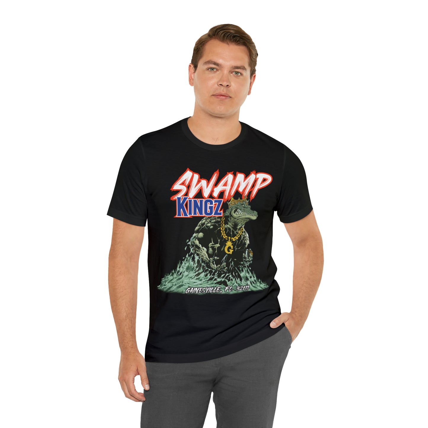 Swamp Kingz (V1) Unisex Jersey Short Sleeve Tee