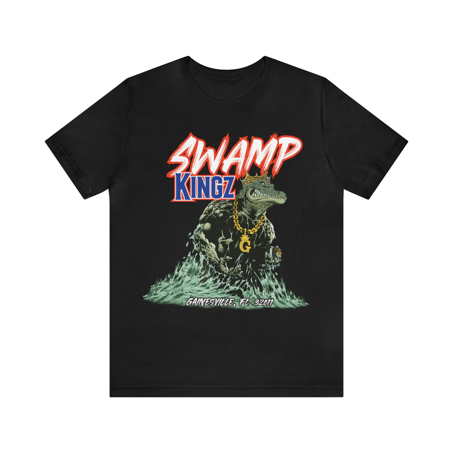 Swamp Kingz (V1) Unisex Jersey Short Sleeve Tee