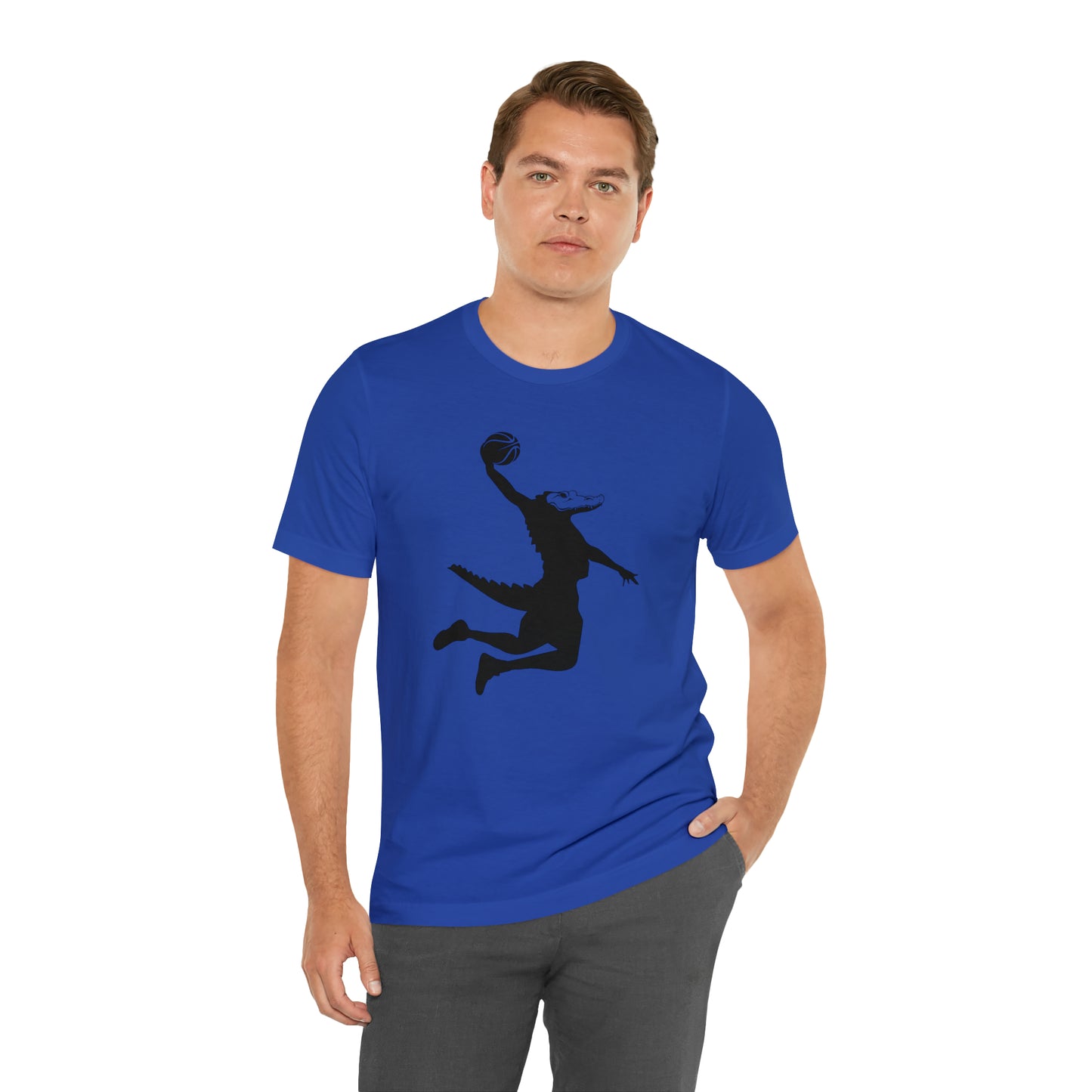 ChompMan Basketball (V8) Unisex Jersey Short Sleeve Tee