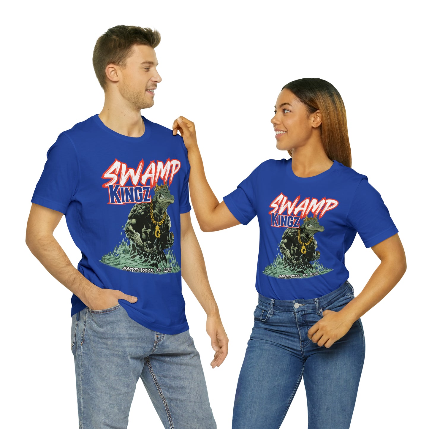 Swamp Kingz (V1) Unisex Jersey Short Sleeve Tee