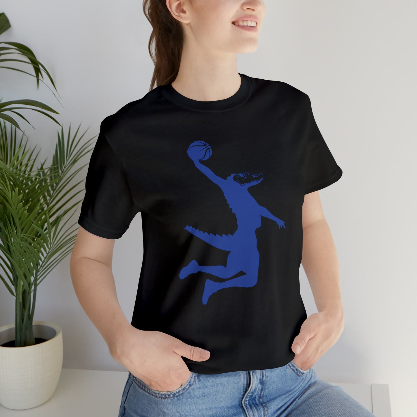 Unisex Jersey Short Sleeve Tee ChompMan (Blue)