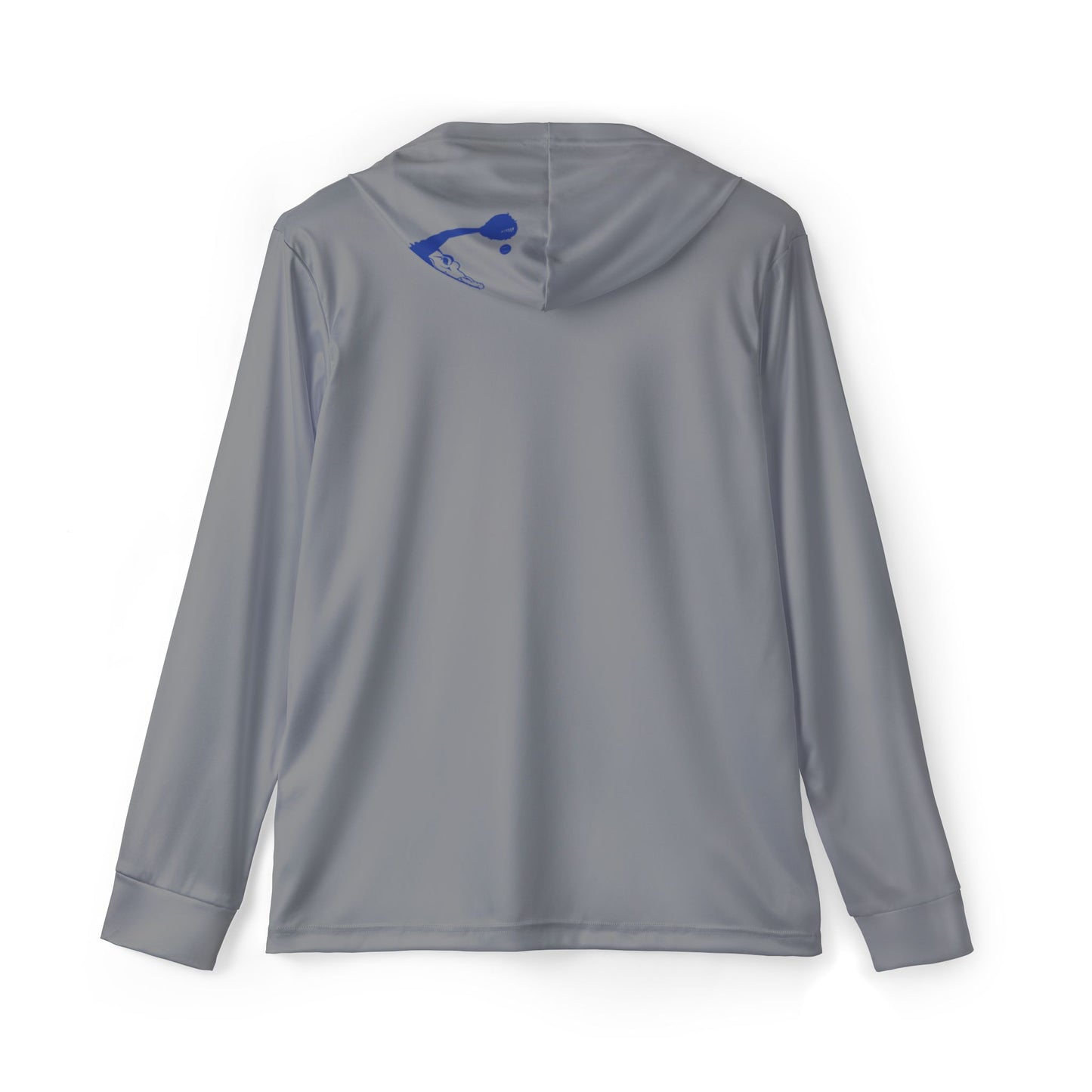 ChompMan Baseball (V1 / Grey) Men's Sports Warmup Hoodie (AOP)