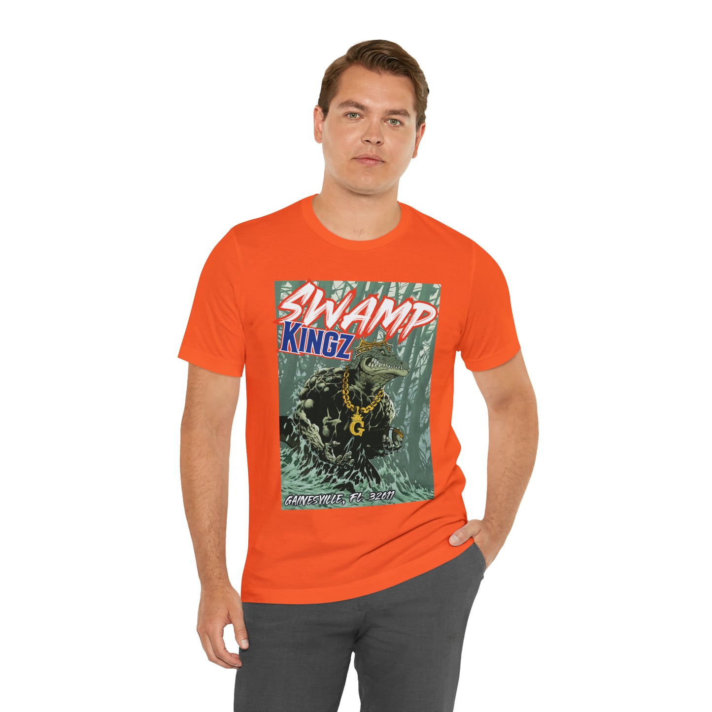 Swamp Kingz (V2) Unisex Jersey Short Sleeve Tee