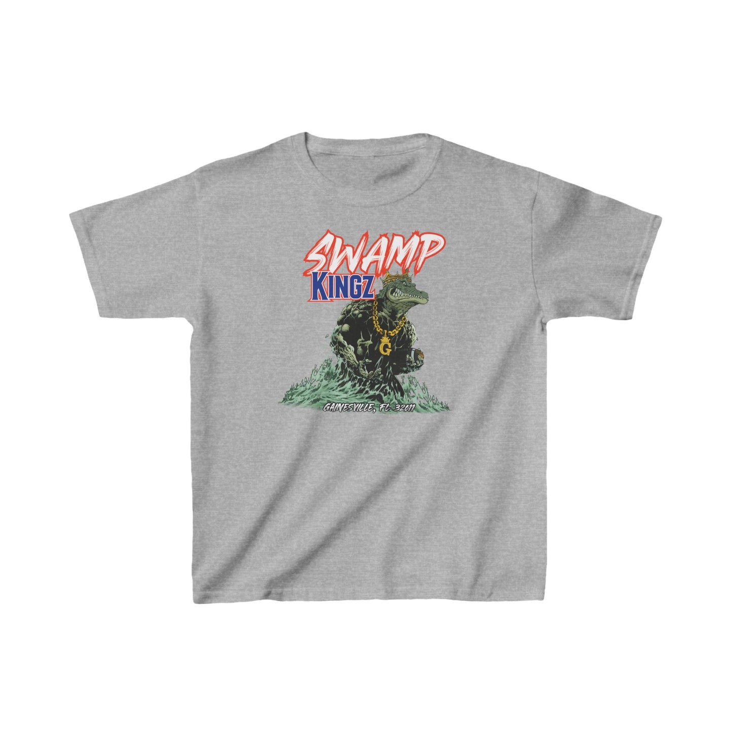 Swamp Kingz (V1) Kids Heavy Cotton™ Tee