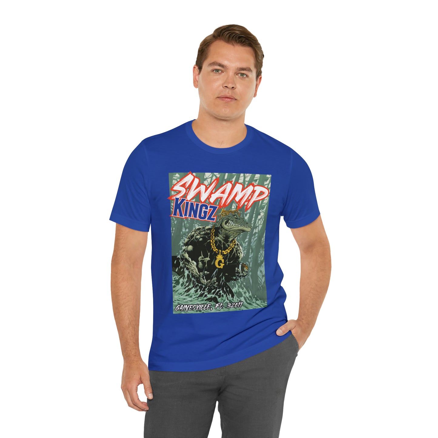 Swamp Kingz (V2) Unisex Jersey Short Sleeve Tee