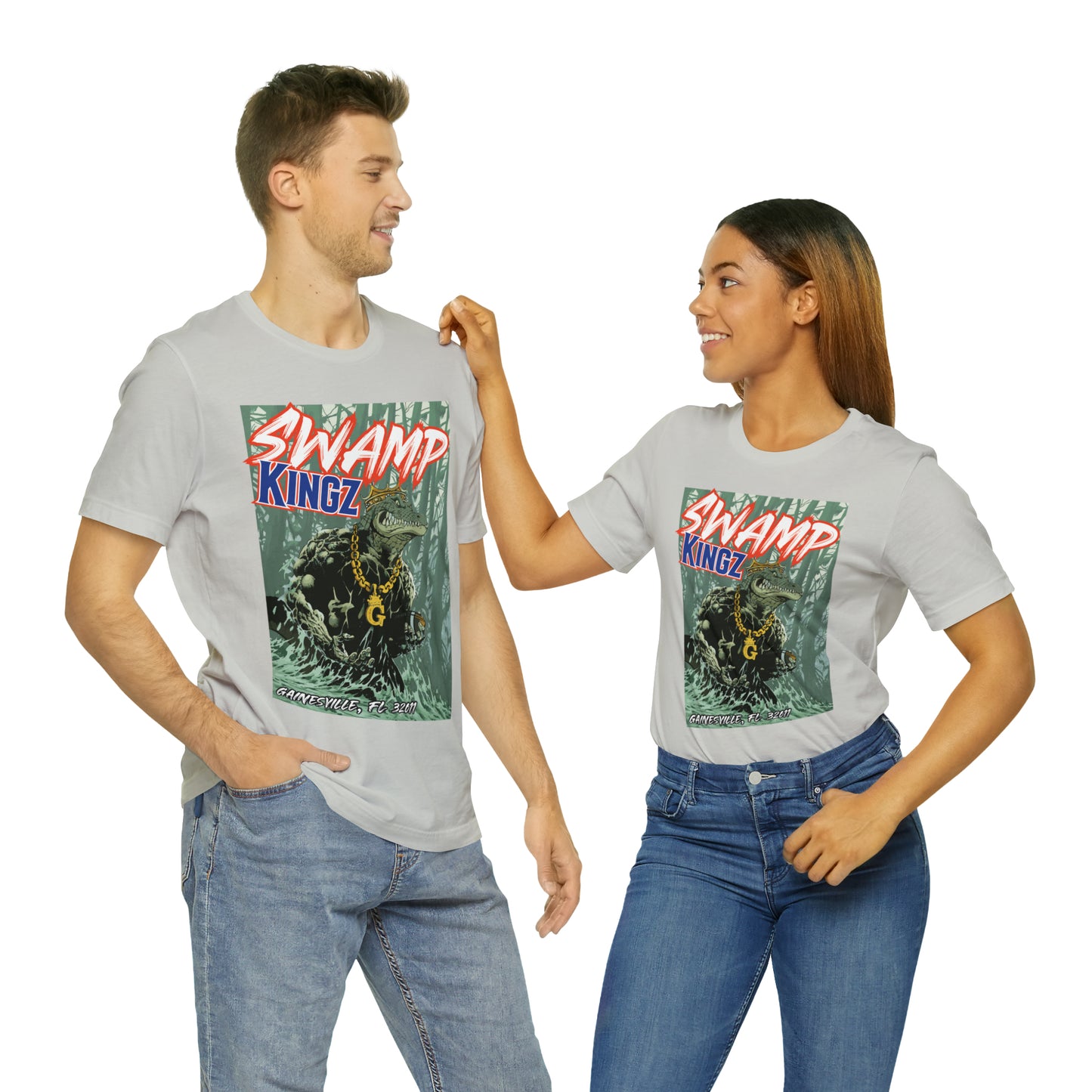 Swamp Kingz (V2) Unisex Jersey Short Sleeve Tee