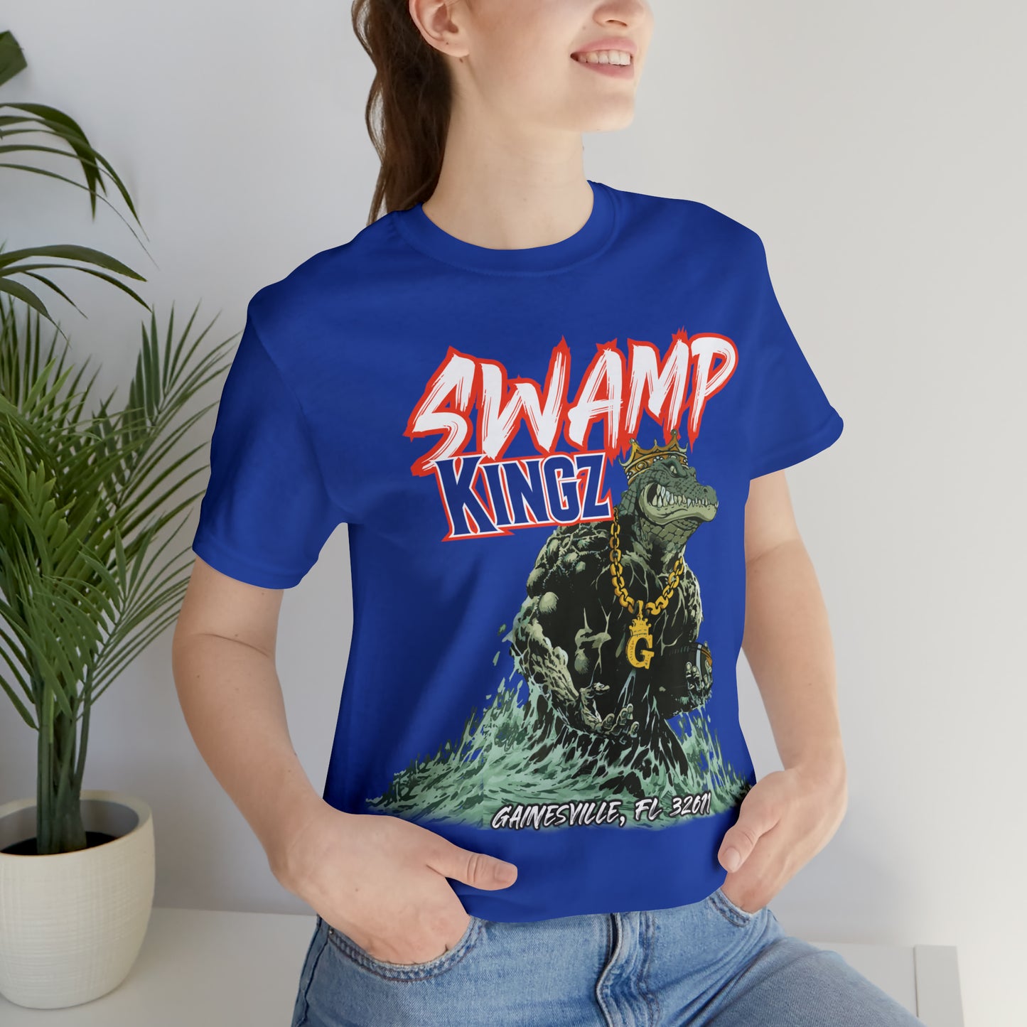 Swamp Kingz (V1) Unisex Jersey Short Sleeve Tee