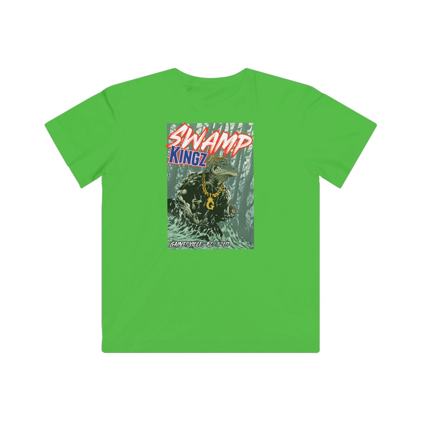 Swamp Kingz (V2) Kids Fine Jersey Tee