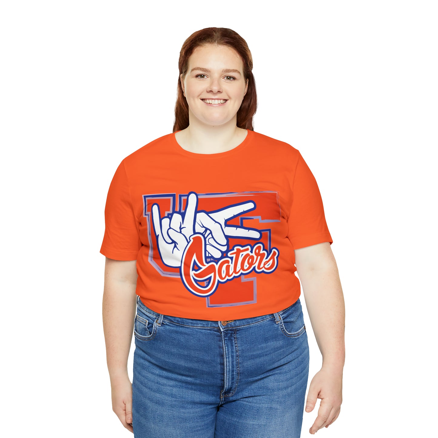 Unisex Jersey Short Sleeve Tee UF (Rock On) Gators Hands_V2