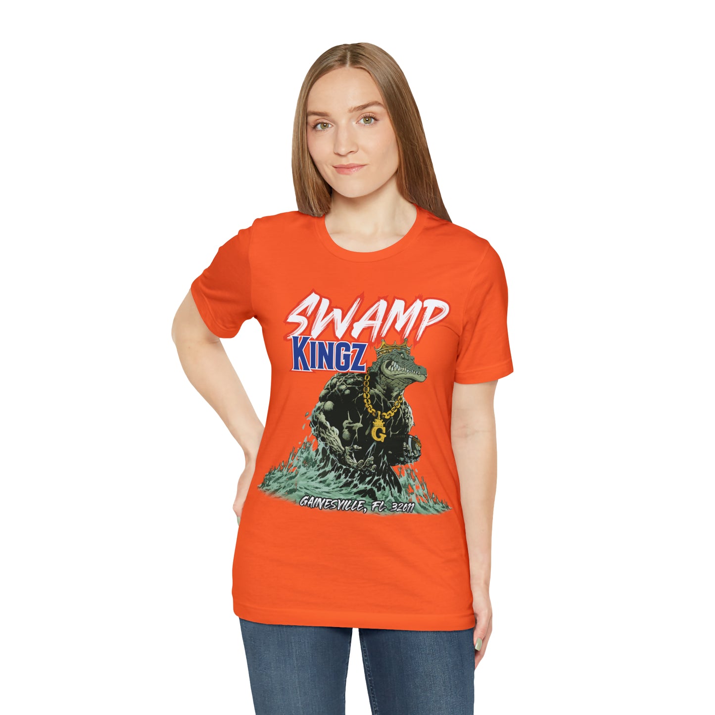 Swamp Kingz (V1) Unisex Jersey Short Sleeve Tee