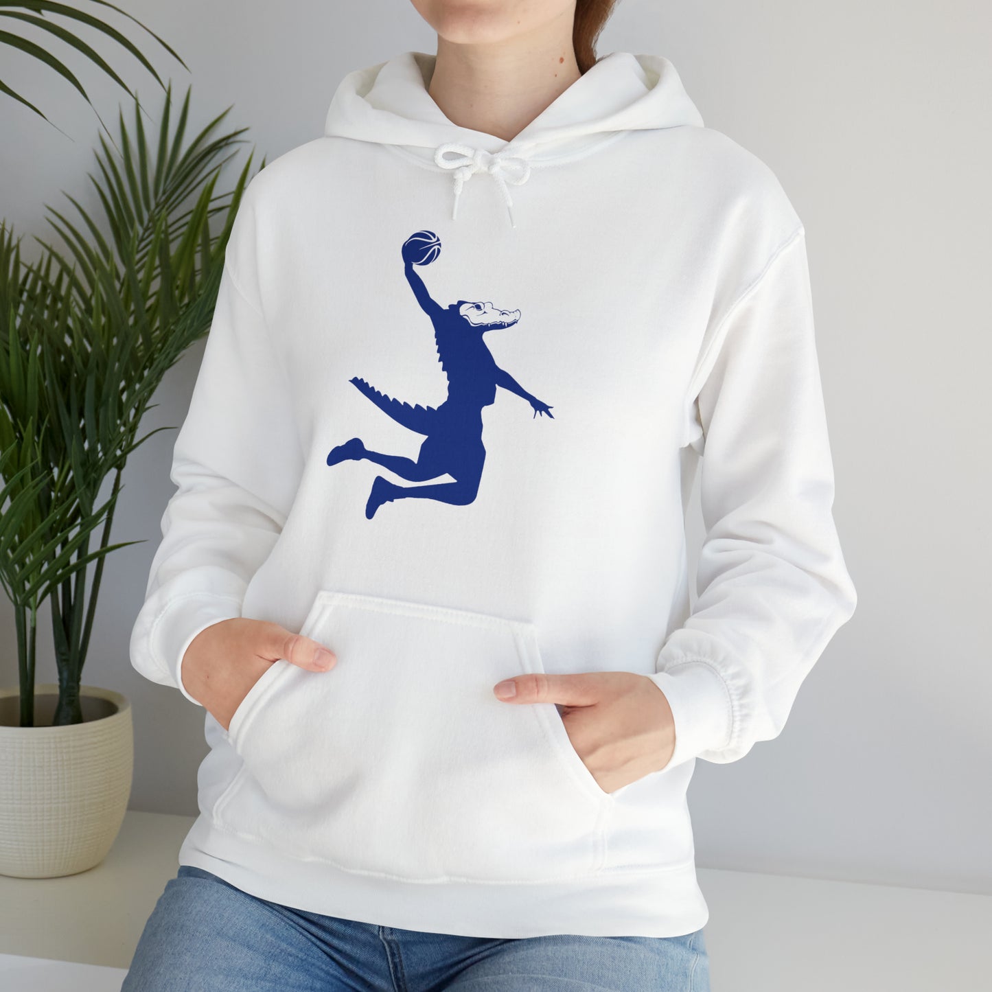 Unisex Heavy Blend™ Hooded Sweatshirt ChompMan (Blue)