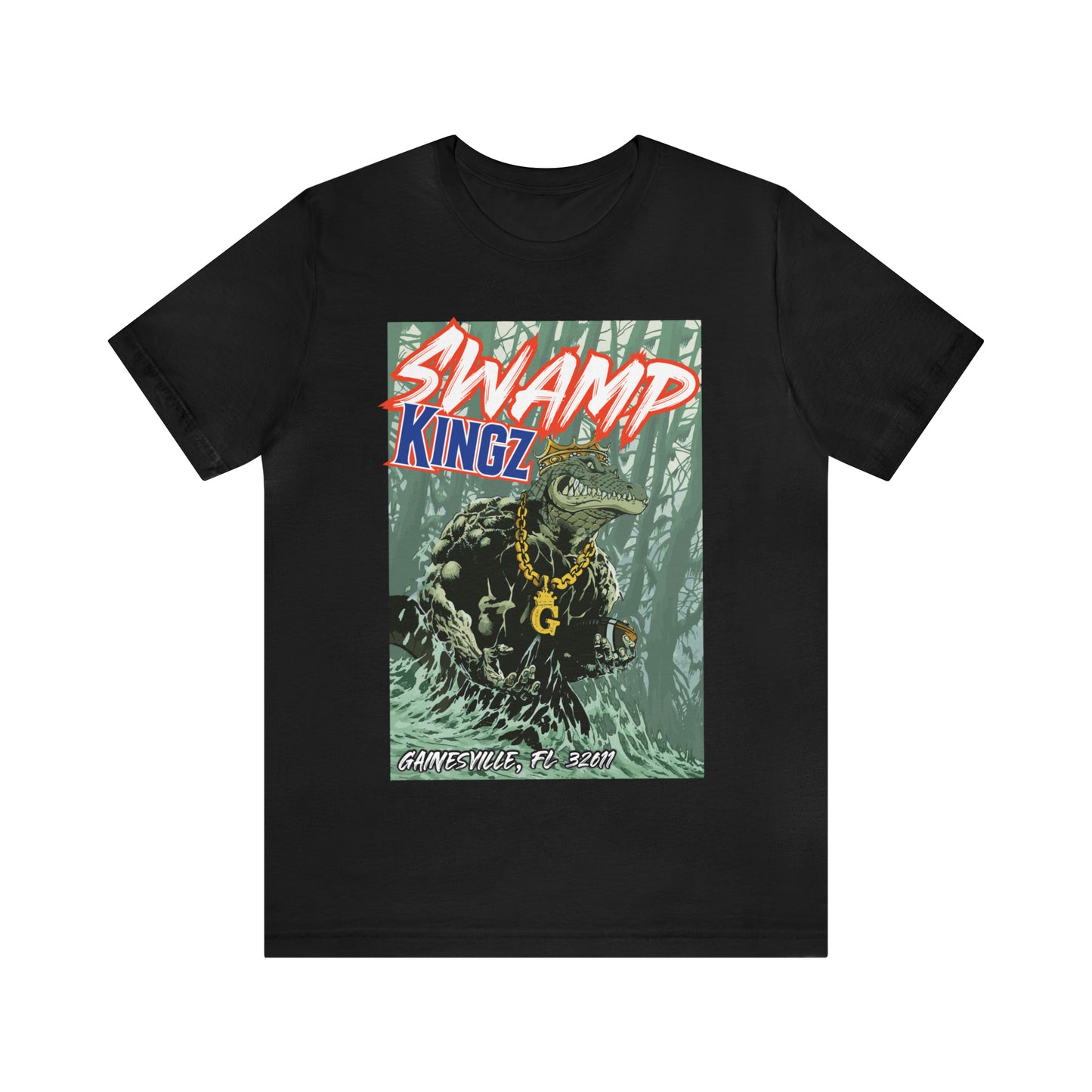 Swamp Kingz (V2) Unisex Jersey Short Sleeve Tee