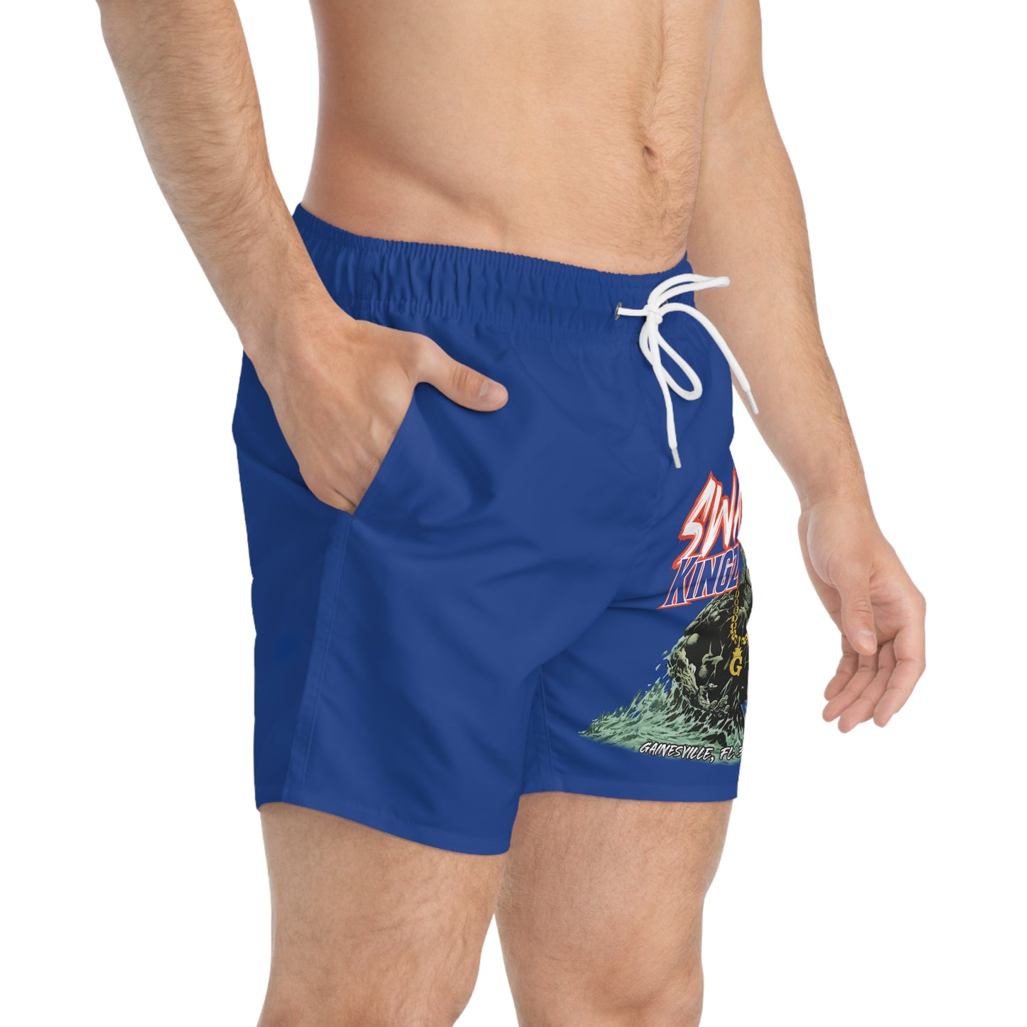 Swamp Kingz (V1) Swim Trunks (AOP)