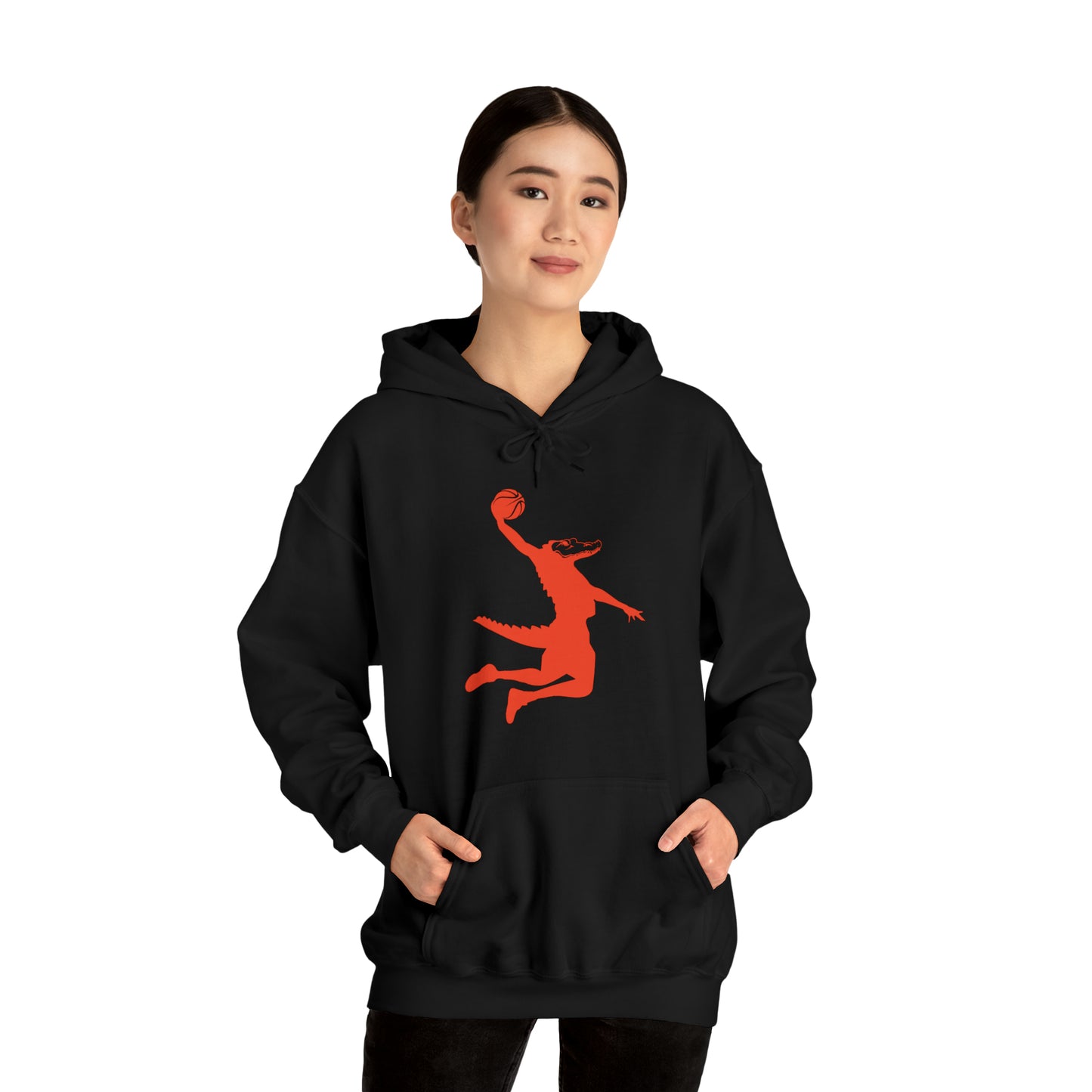 ChompMan Basketball (V6) Unisex Heavy Blend™ Hooded Sweatshirt