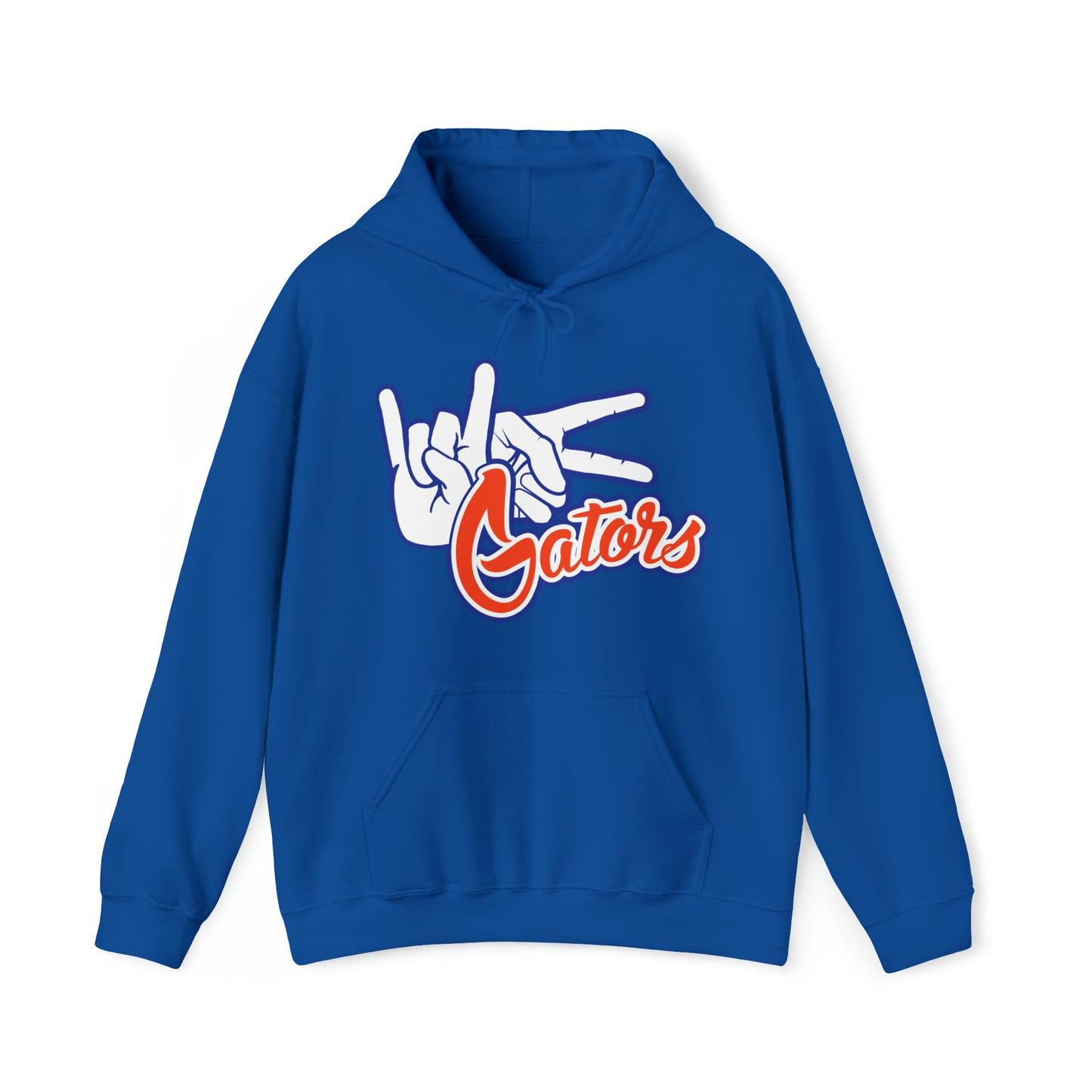 Unisex Heavy Blend™ Hooded Sweatshirt (Rock On) Gators Hands_V1