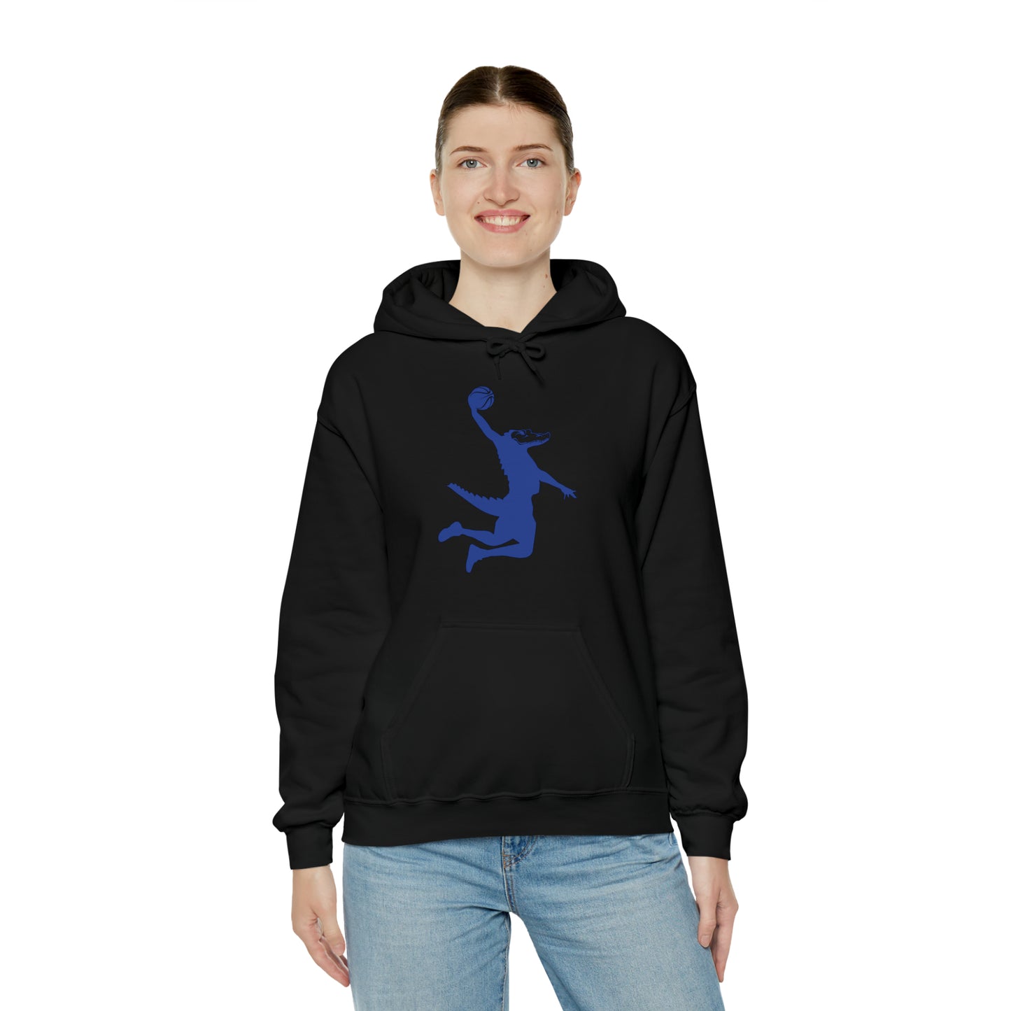 Unisex Heavy Blend™ Hooded Sweatshirt ChompMan (Blue)