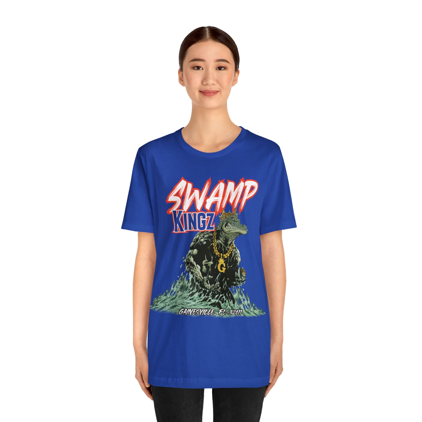 Swamp Kingz (V1) Unisex Jersey Short Sleeve Tee