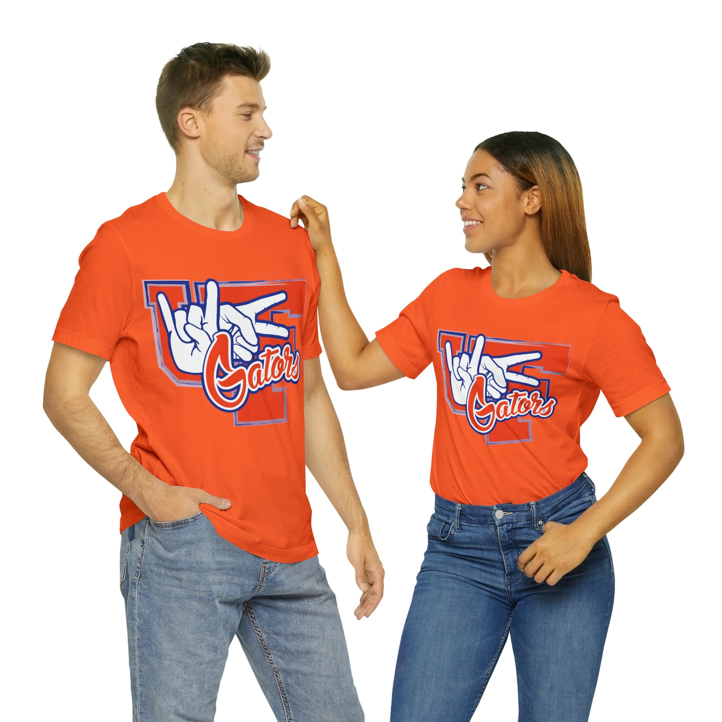 Unisex Jersey Short Sleeve Tee UF (Rock On) Gators Hands_V2