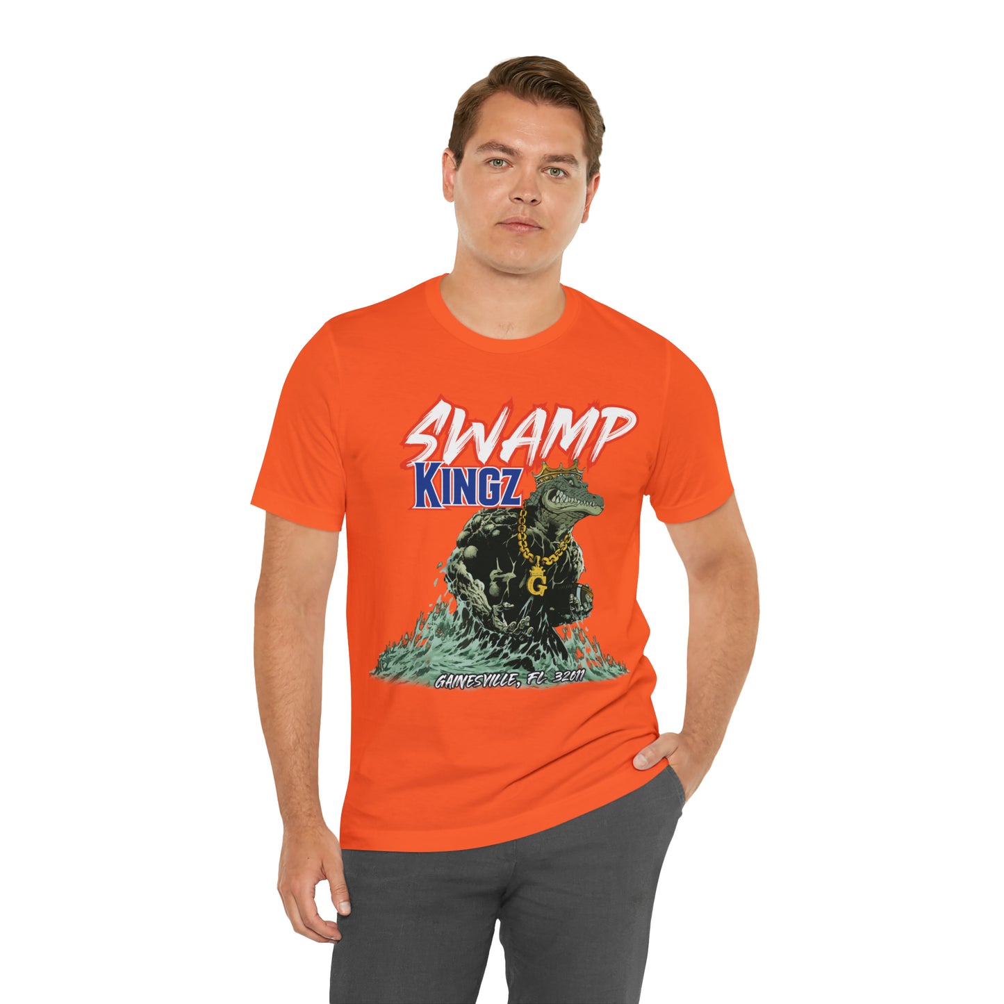 Swamp Kingz (V1) Unisex Jersey Short Sleeve Tee