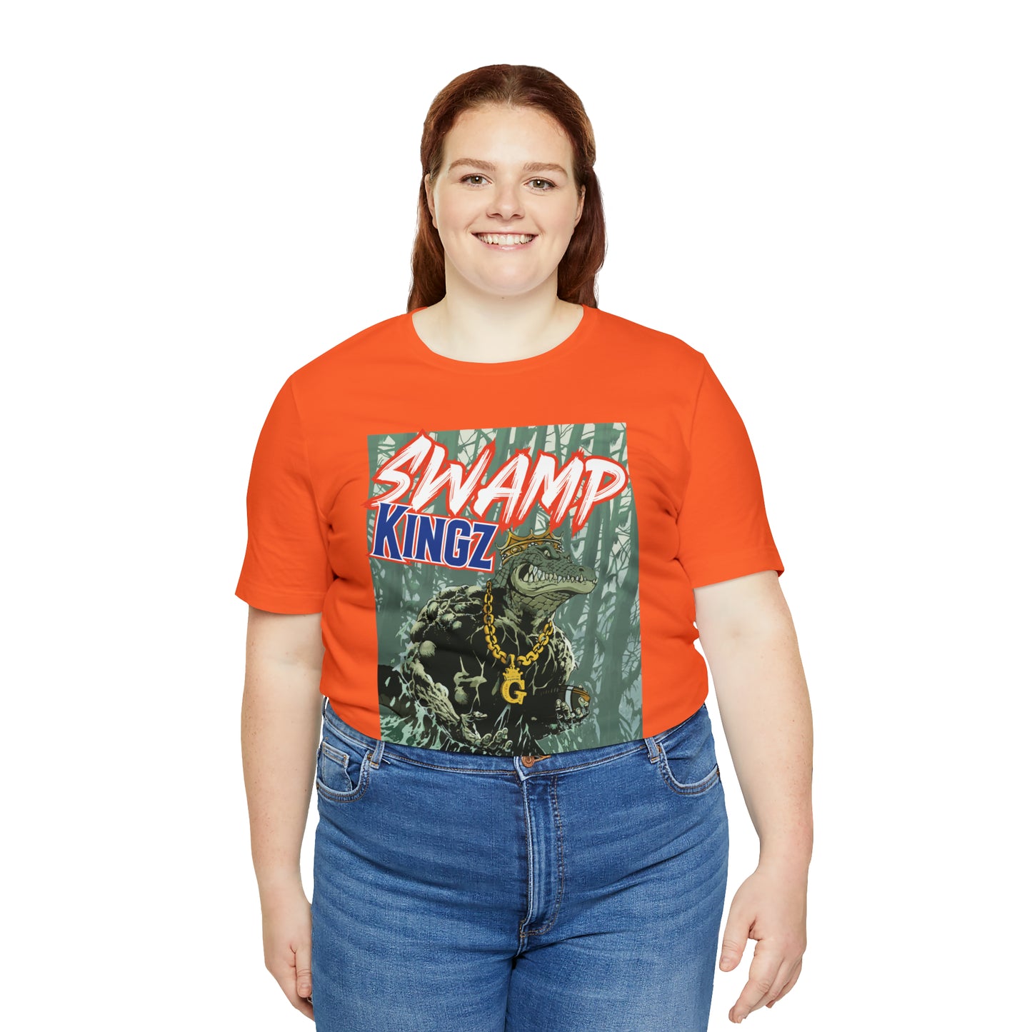 Swamp Kingz (V2) Unisex Jersey Short Sleeve Tee