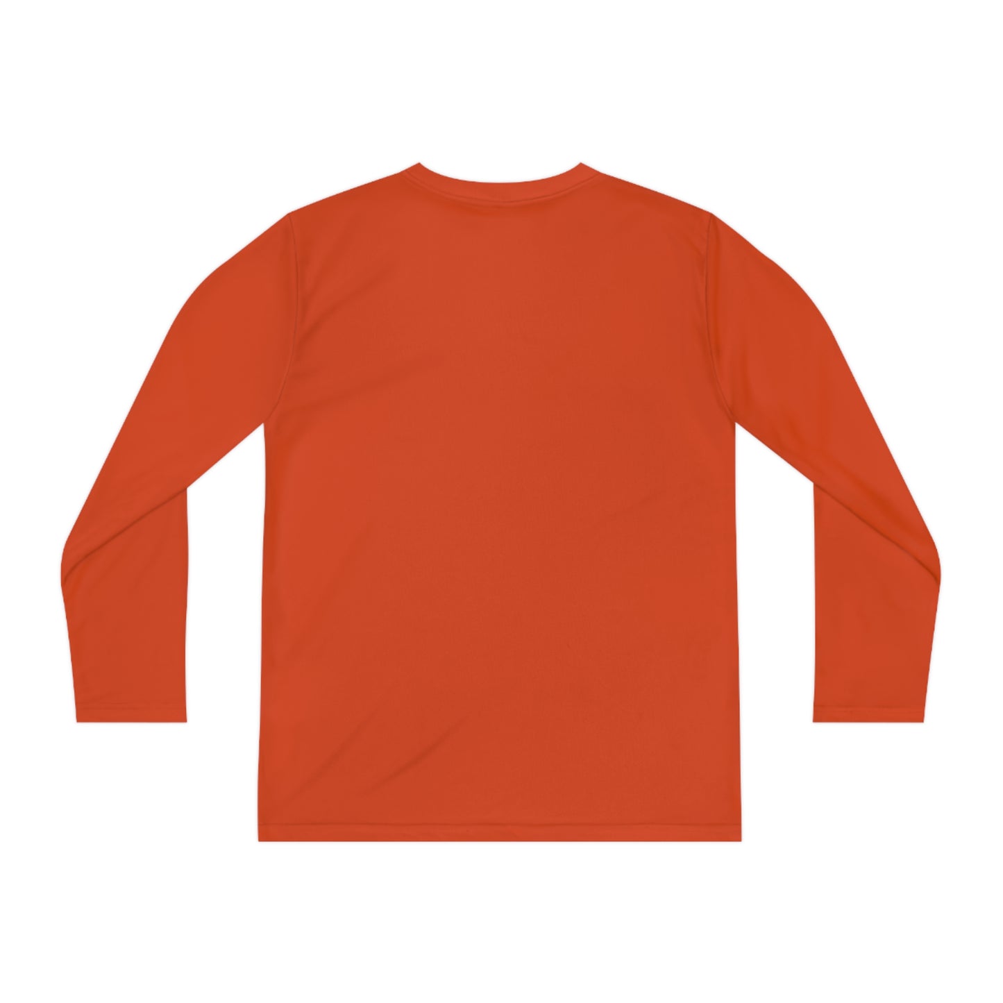 ChompMan Basketball (V5 / Orange) Youth Long Sleeve Competitor Tee