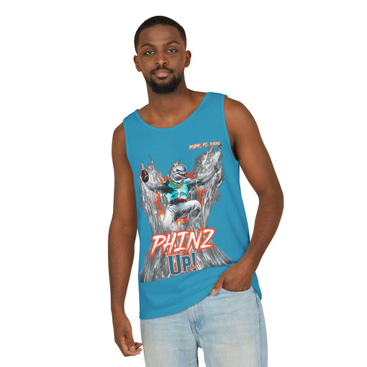 Phinz Up (V3) Unisex Garment-Dyed Tank Top