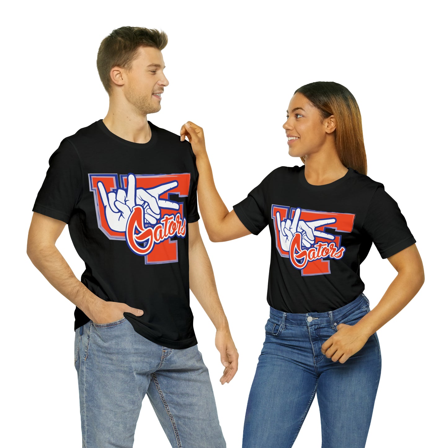 Unisex Jersey Short Sleeve Tee UF (Rock On) Gators Hands_V2